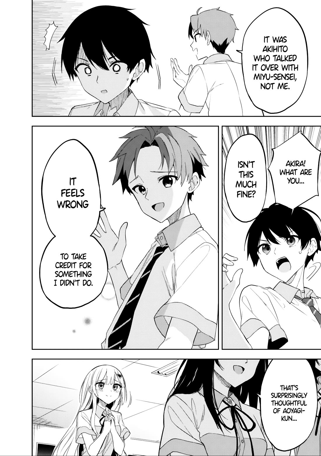 After Coincidentally Saving the New Transfer Student's Little Sister, We Gradually Grew Closer chapter 21 page 14