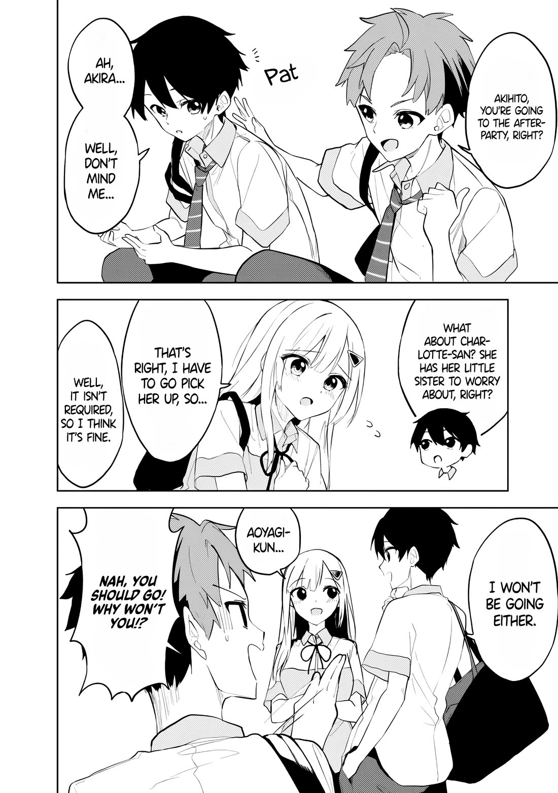 After Coincidentally Saving the New Transfer Student's Little Sister, We Gradually Grew Closer chapter 25 page 10