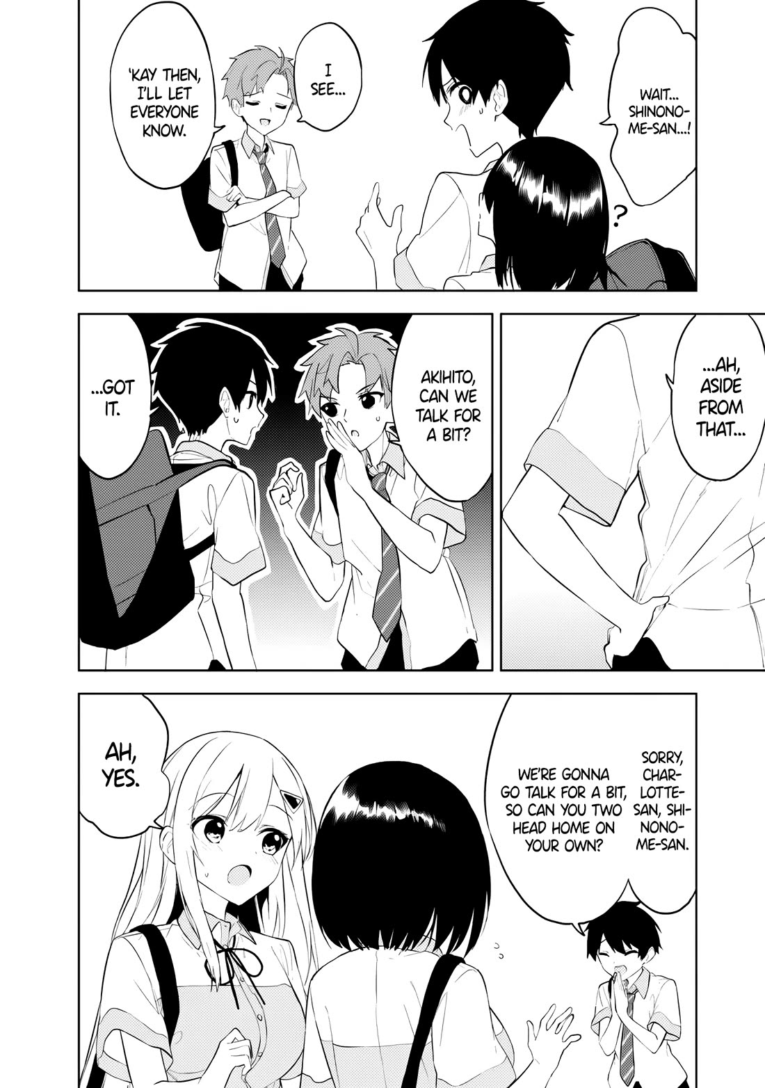 After Coincidentally Saving the New Transfer Student's Little Sister, We Gradually Grew Closer chapter 25 page 12