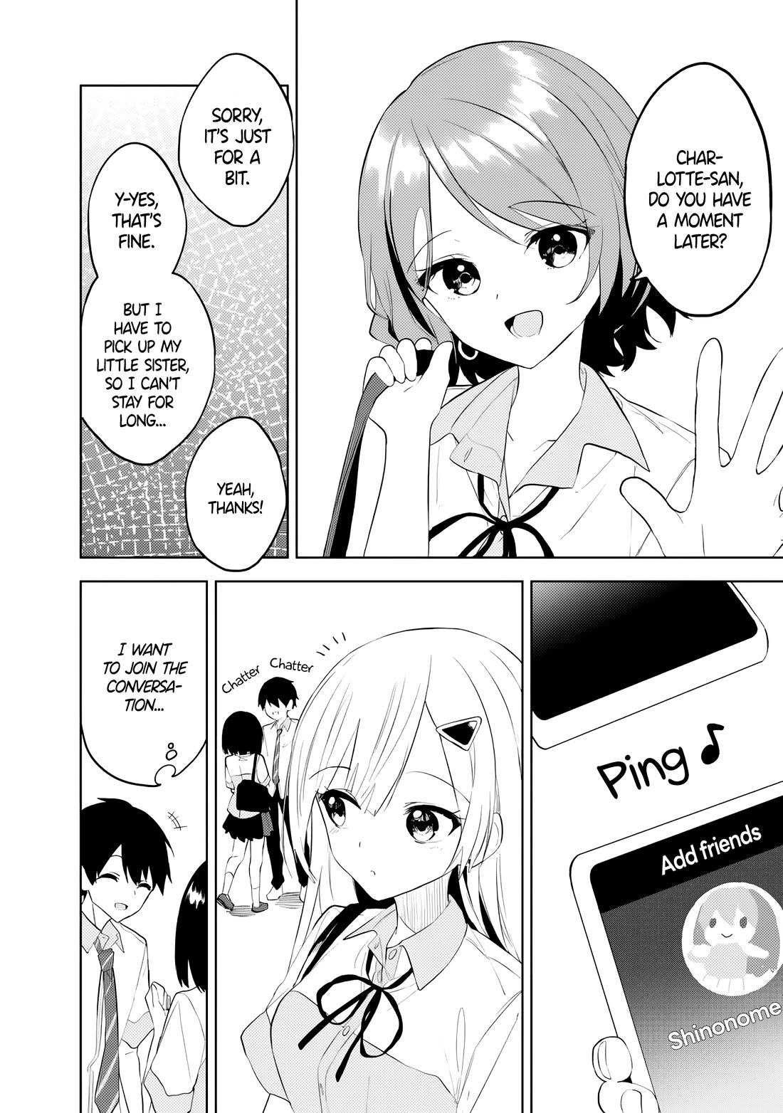 After Coincidentally Saving the New Transfer Student's Little Sister, We Gradually Grew Closer chapter 25 page 4