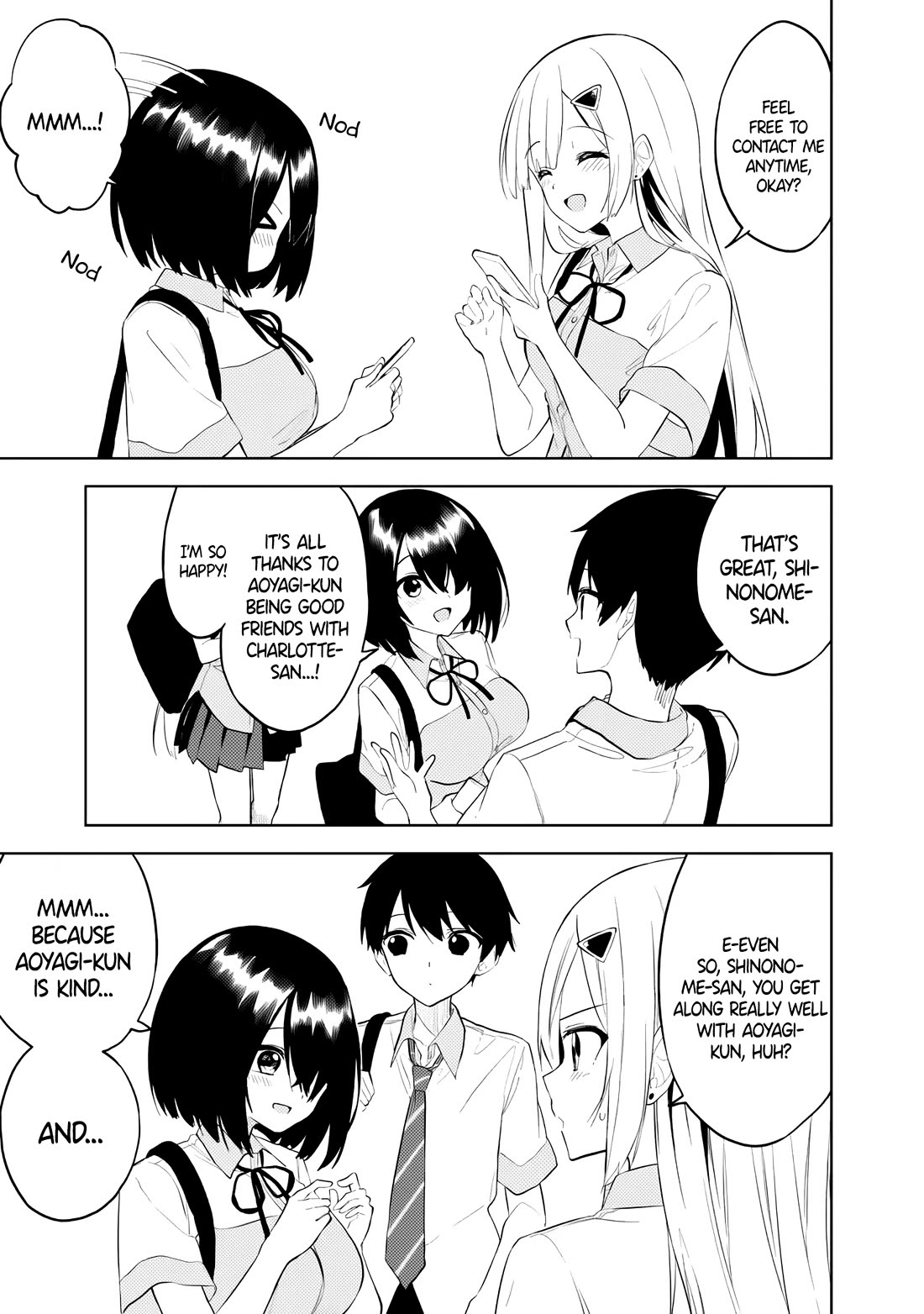 After Coincidentally Saving the New Transfer Student's Little Sister, We Gradually Grew Closer chapter 25 page 7