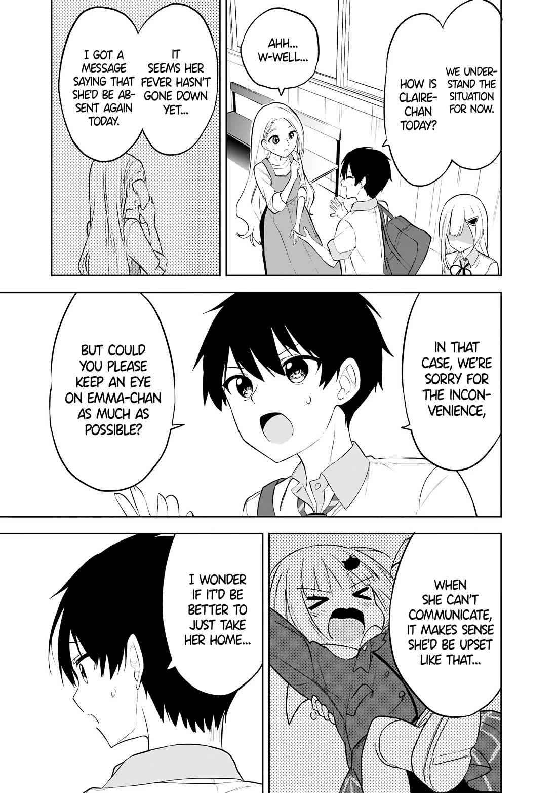 After Coincidentally Saving the New Transfer Student's Little Sister, We Gradually Grew Closer chapter 28 page 13