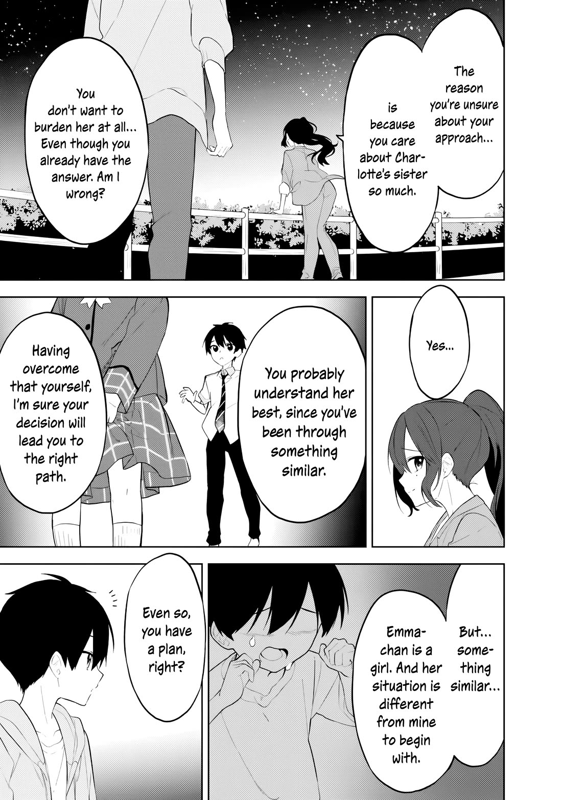 After Coincidentally Saving the New Transfer Student's Little Sister, We Gradually Grew Closer chapter 30 page 16