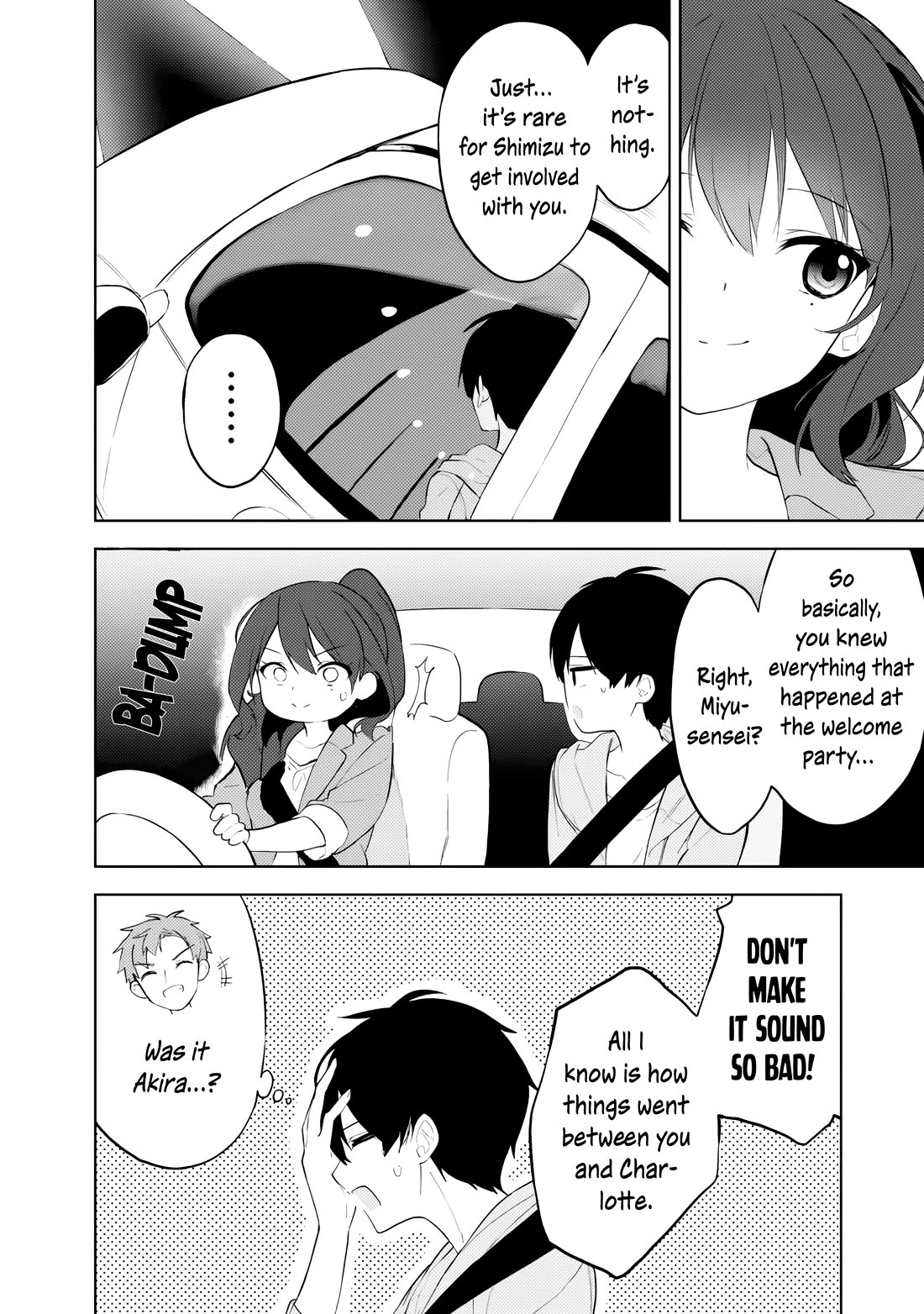 After Coincidentally Saving the New Transfer Student's Little Sister, We Gradually Grew Closer chapter 30 page 8
