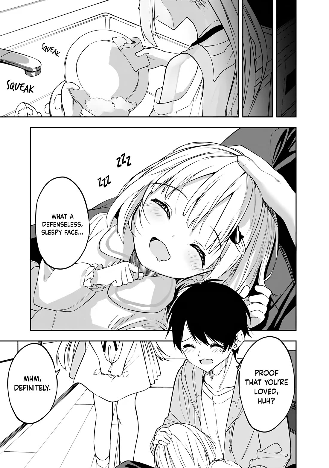 After Coincidentally Saving the New Transfer Student's Little Sister, We Gradually Grew Closer chapter 8 page 8