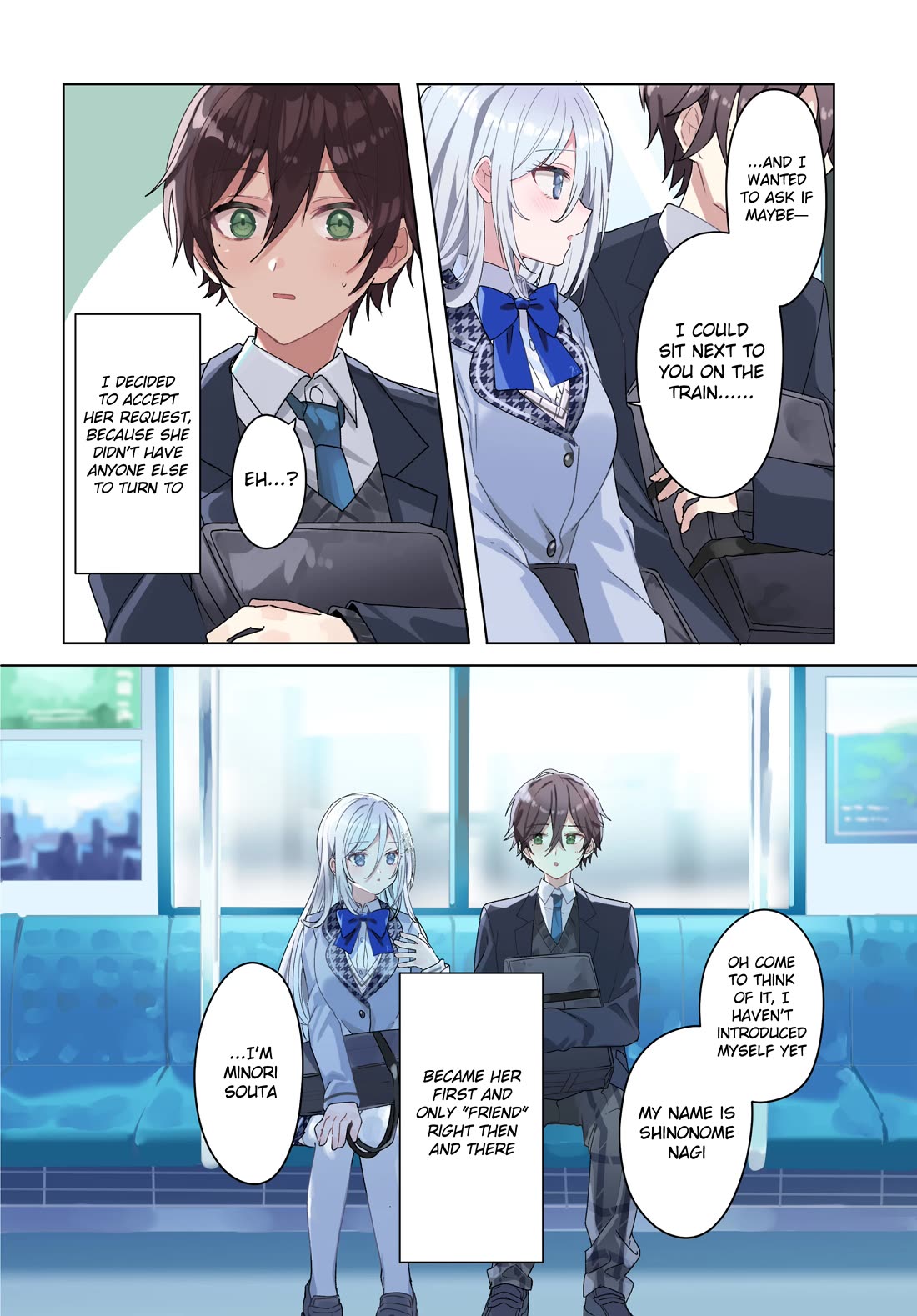 After Helping the “Ice Princess” From Another School, I Decided to Start as a Friend chapter 0 page 4