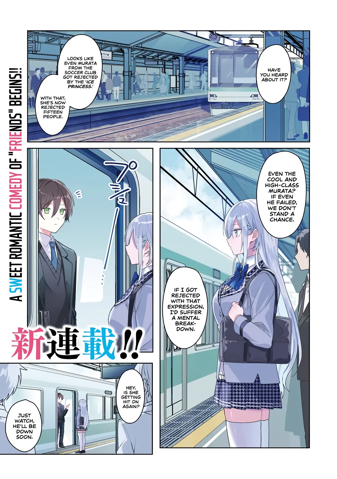 After Helping the “Ice Princess” From Another School, I Decided to Start as a Friend chapter 1 page 1