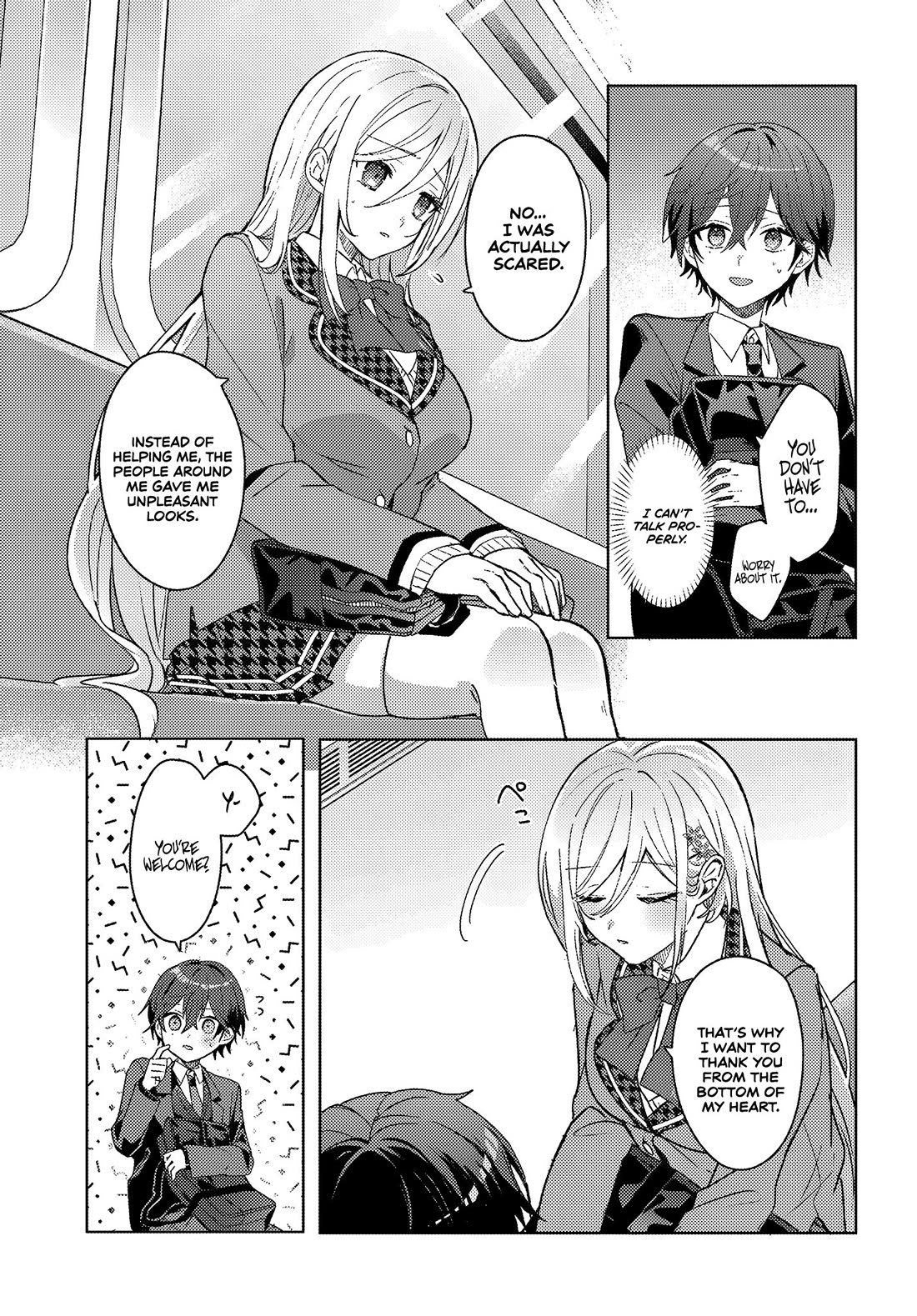 After Helping the “Ice Princess” From Another School, I Decided to Start as a Friend chapter 1 page 17
