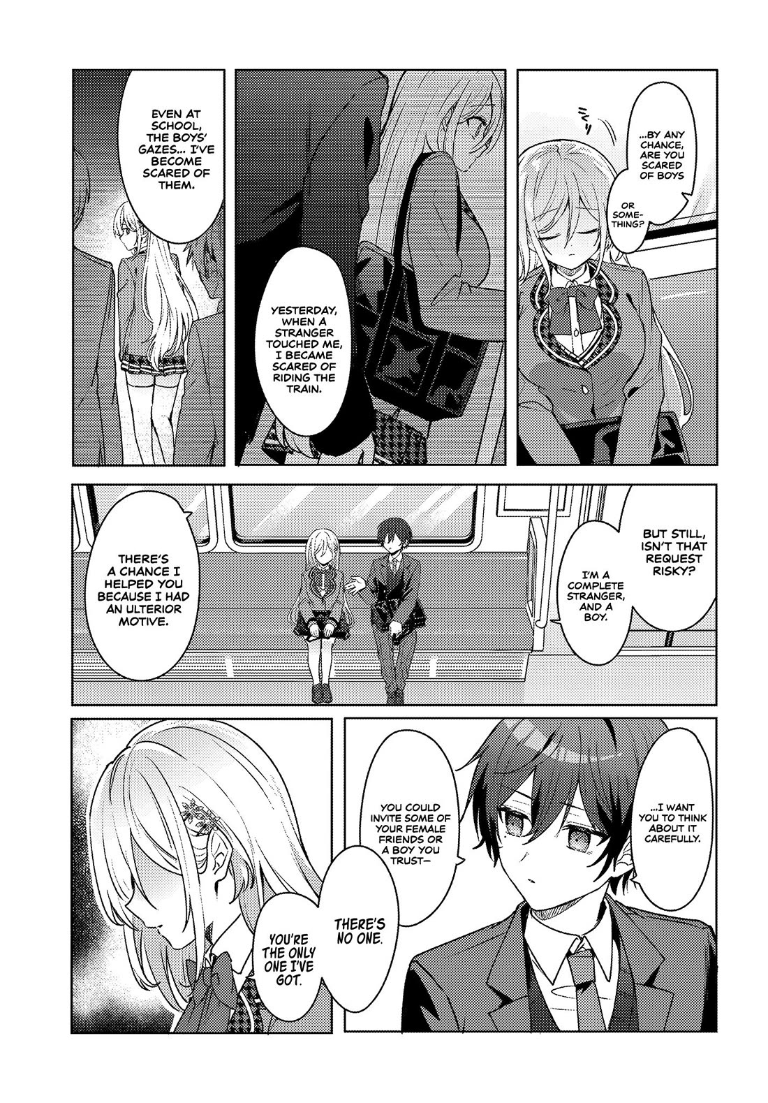 After Helping the “Ice Princess” From Another School, I Decided to Start as a Friend chapter 1 page 21