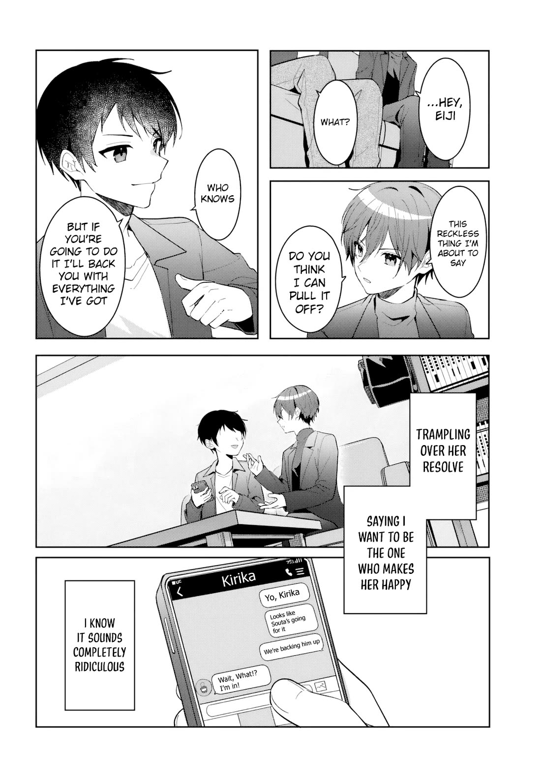After Helping the “Ice Princess” From Another School, I Decided to Start as a Friend chapter 16 page 19