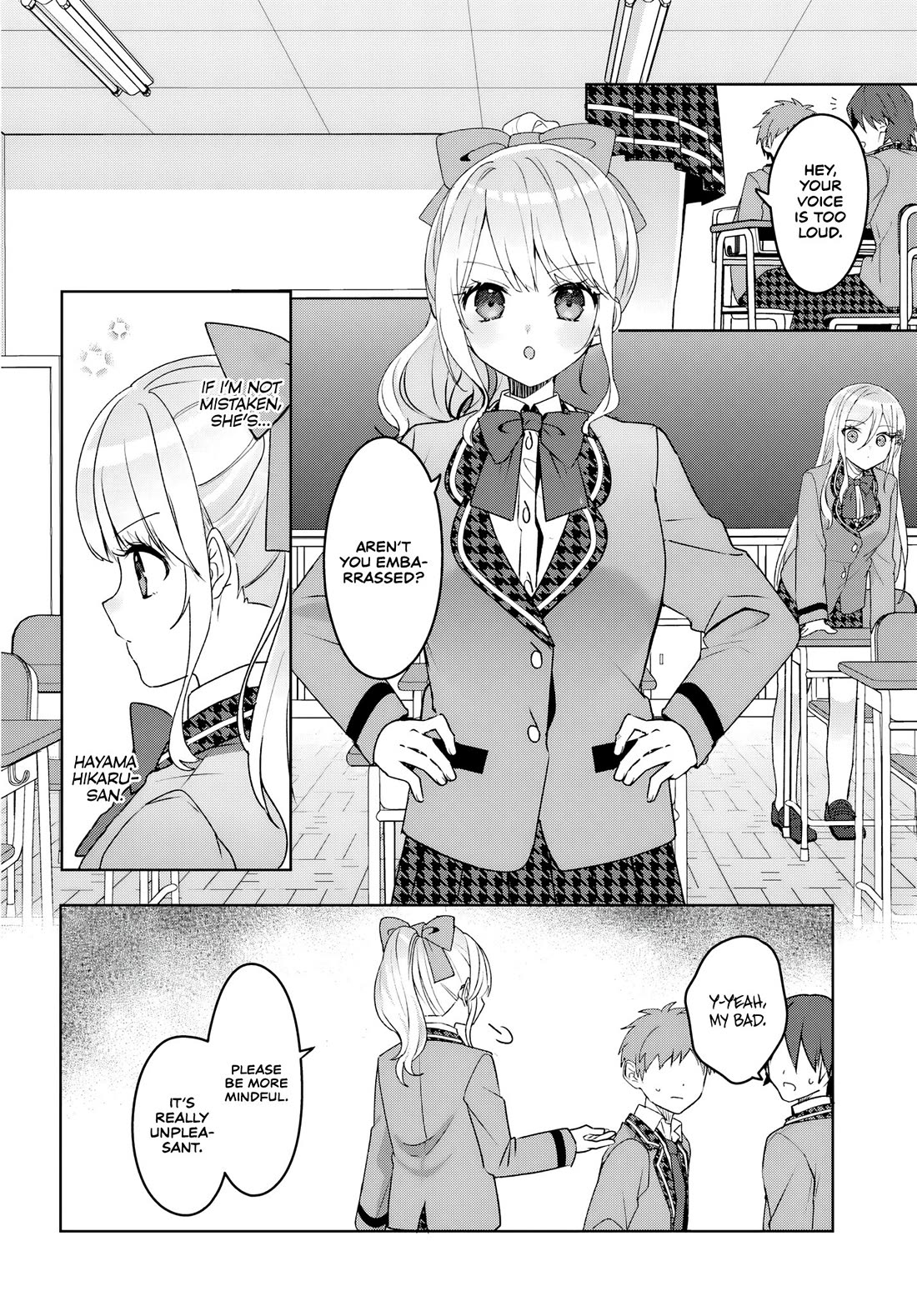 After Helping the “Ice Princess” From Another School, I Decided to Start as a Friend chapter 2 page 14