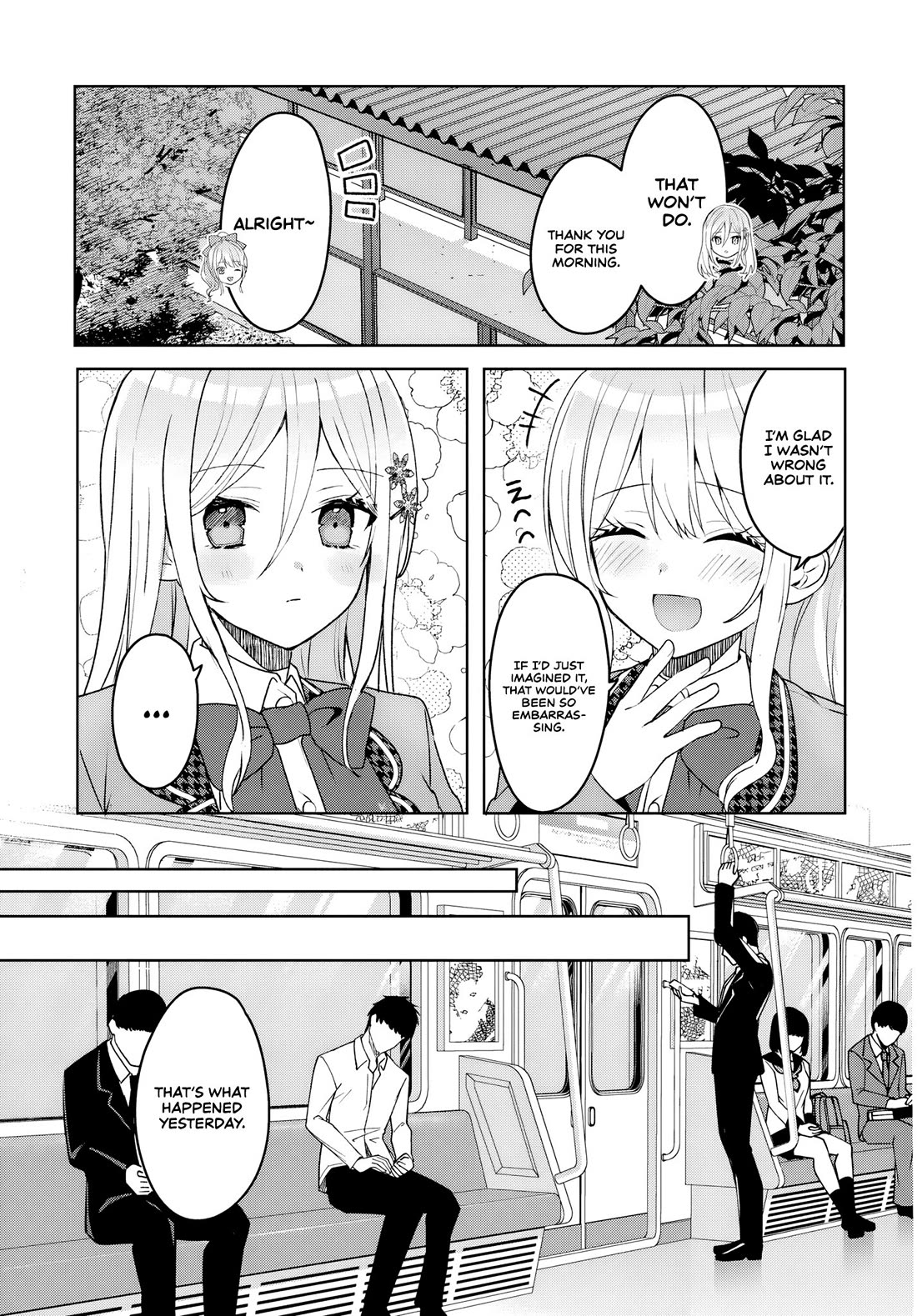 After Helping the “Ice Princess” From Another School, I Decided to Start as a Friend chapter 2 page 17