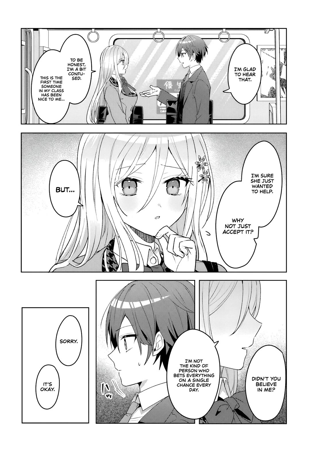 After Helping the “Ice Princess” From Another School, I Decided to Start as a Friend chapter 2 page 18