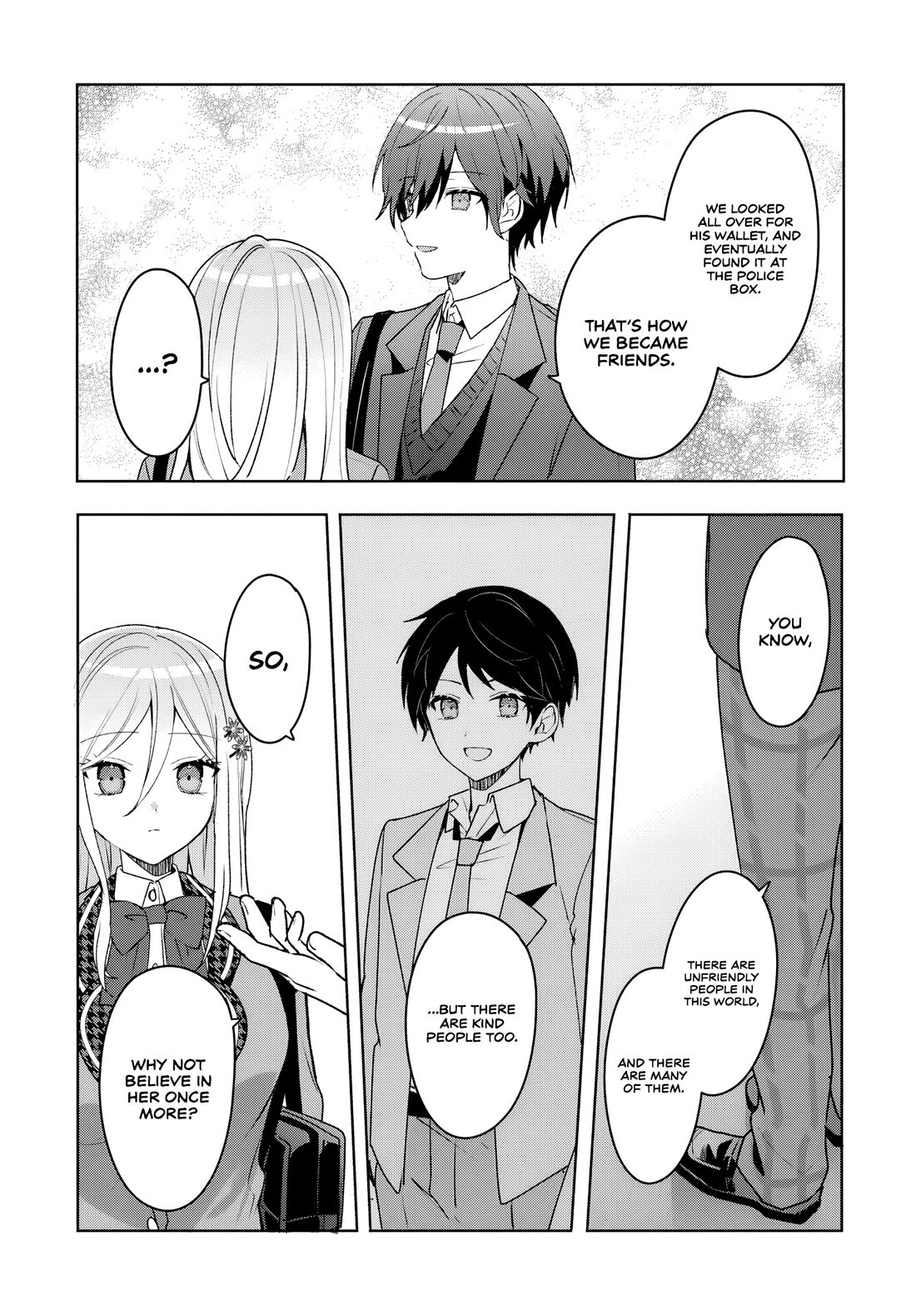 After Helping the “Ice Princess” From Another School, I Decided to Start as a Friend chapter 2 page 21