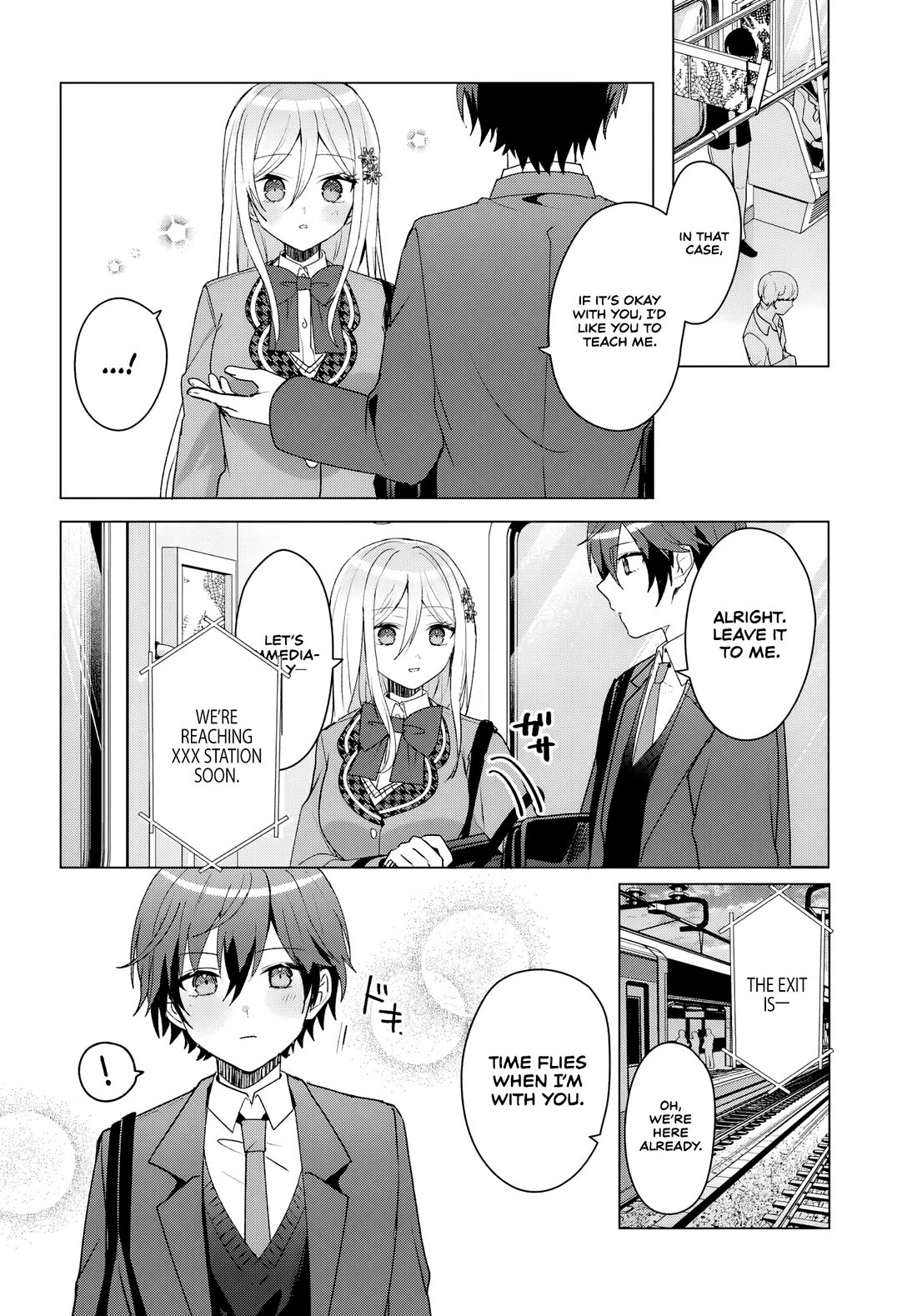 After Helping the “Ice Princess” From Another School, I Decided to Start as a Friend chapter 3 page 10