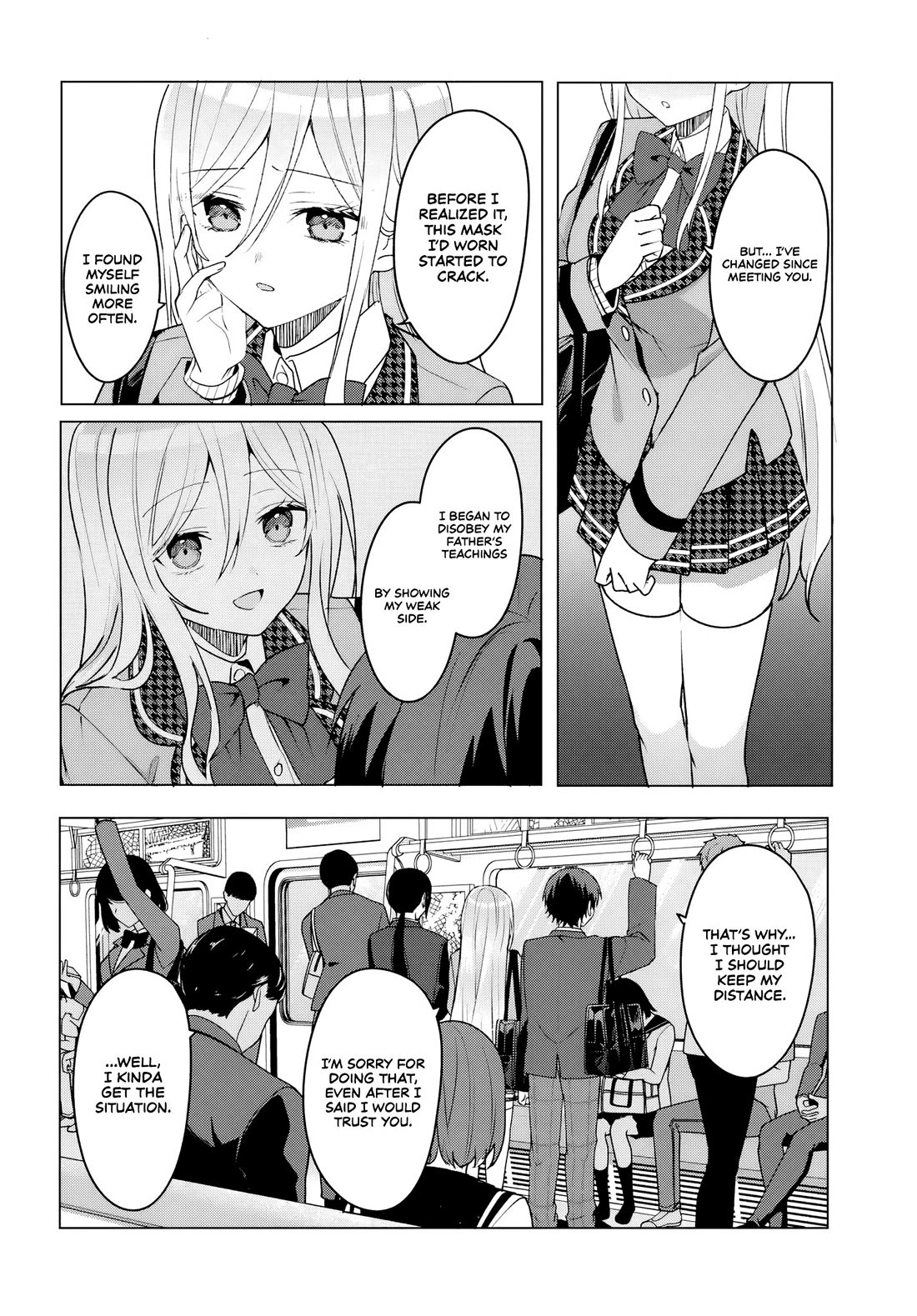 After Helping the “Ice Princess” From Another School, I Decided to Start as a Friend chapter 3 page 24