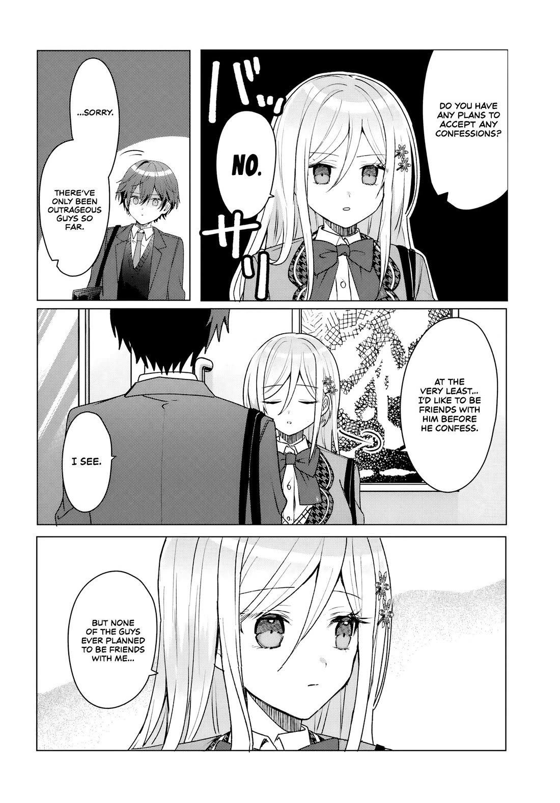 After Helping the “Ice Princess” From Another School, I Decided to Start as a Friend chapter 3 page 6