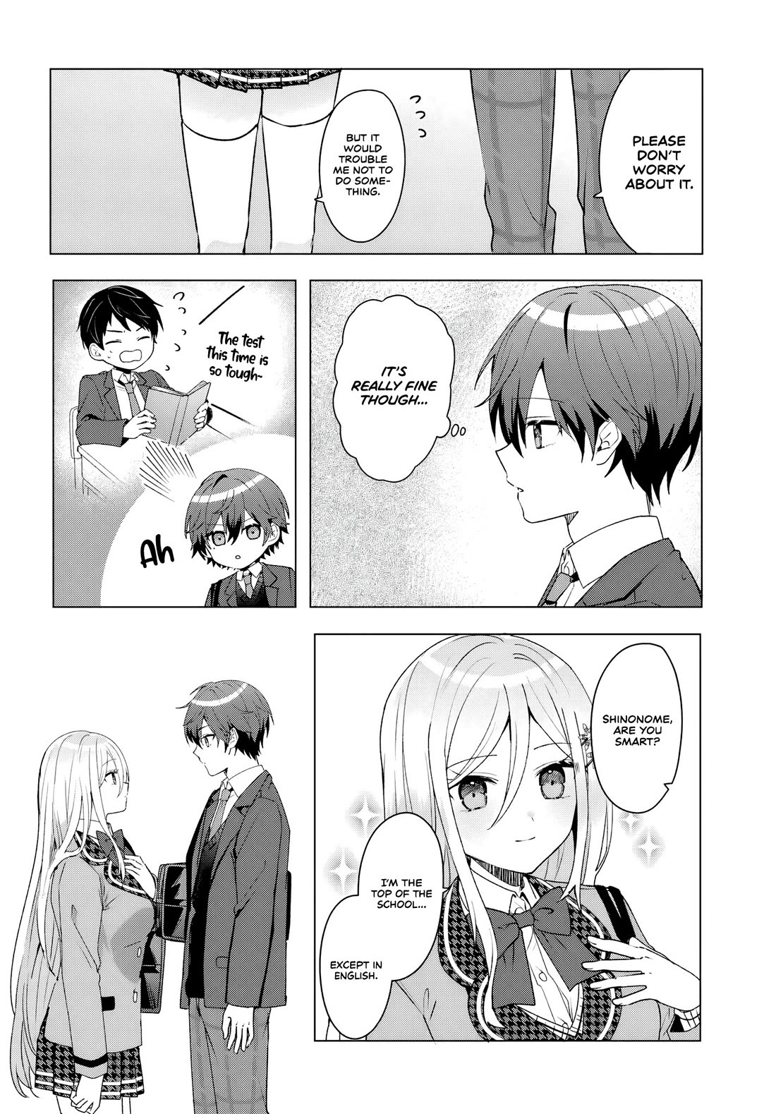 After Helping the “Ice Princess” From Another School, I Decided to Start as a Friend chapter 3 page 8