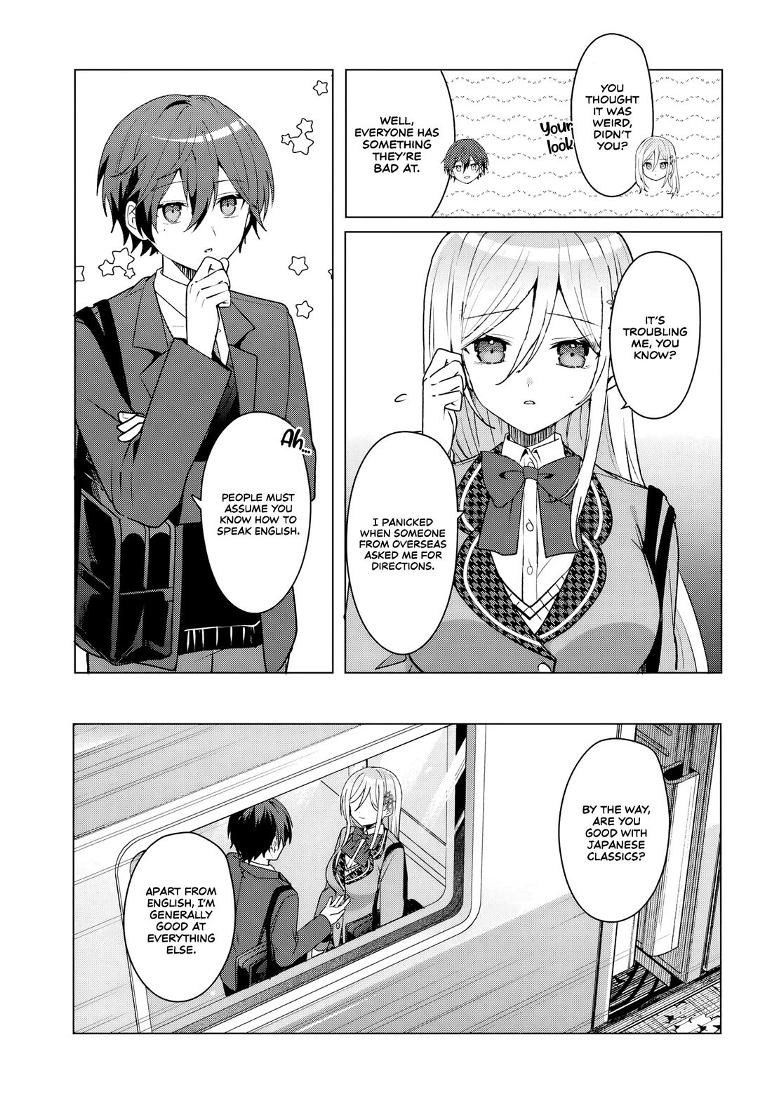After Helping the “Ice Princess” From Another School, I Decided to Start as a Friend chapter 3 page 9