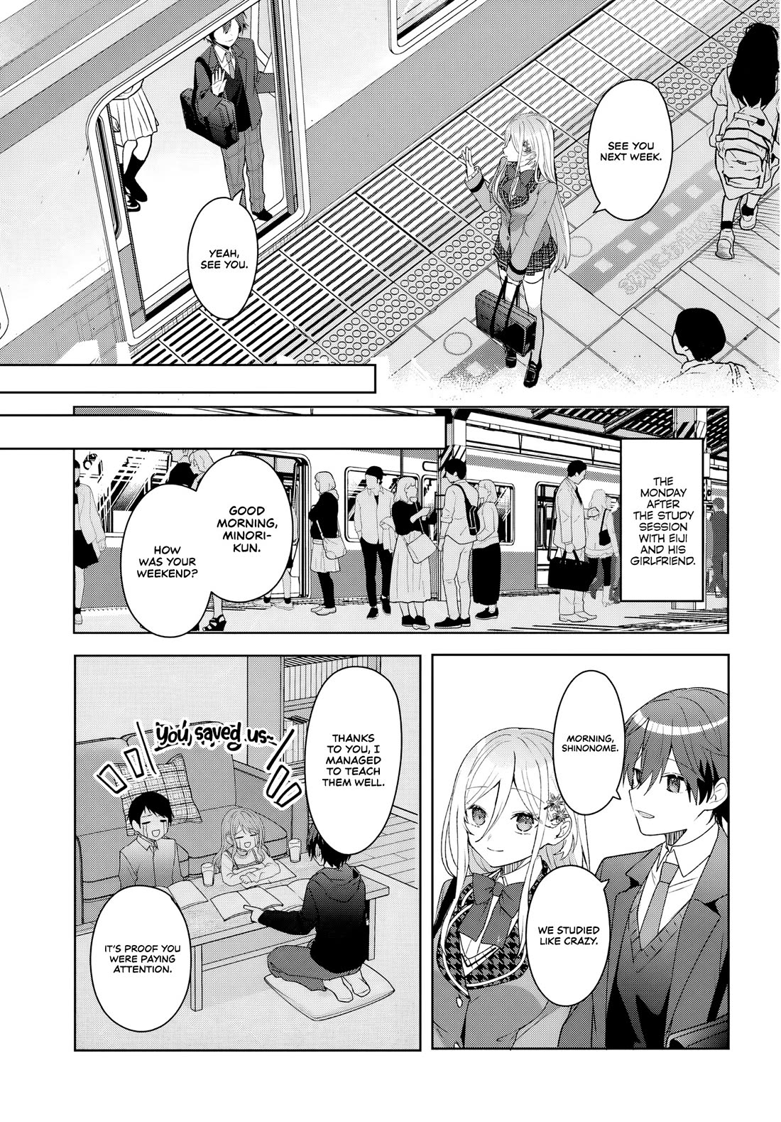 After Helping the “Ice Princess” From Another School, I Decided to Start as a Friend chapter 4 page 13