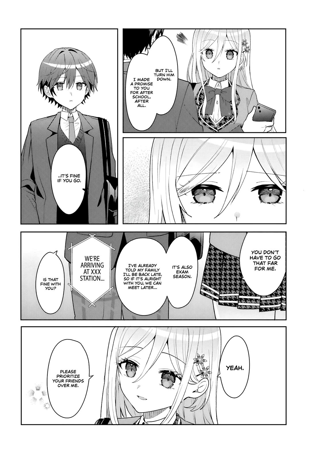 After Helping the “Ice Princess” From Another School, I Decided to Start as a Friend chapter 4 page 22