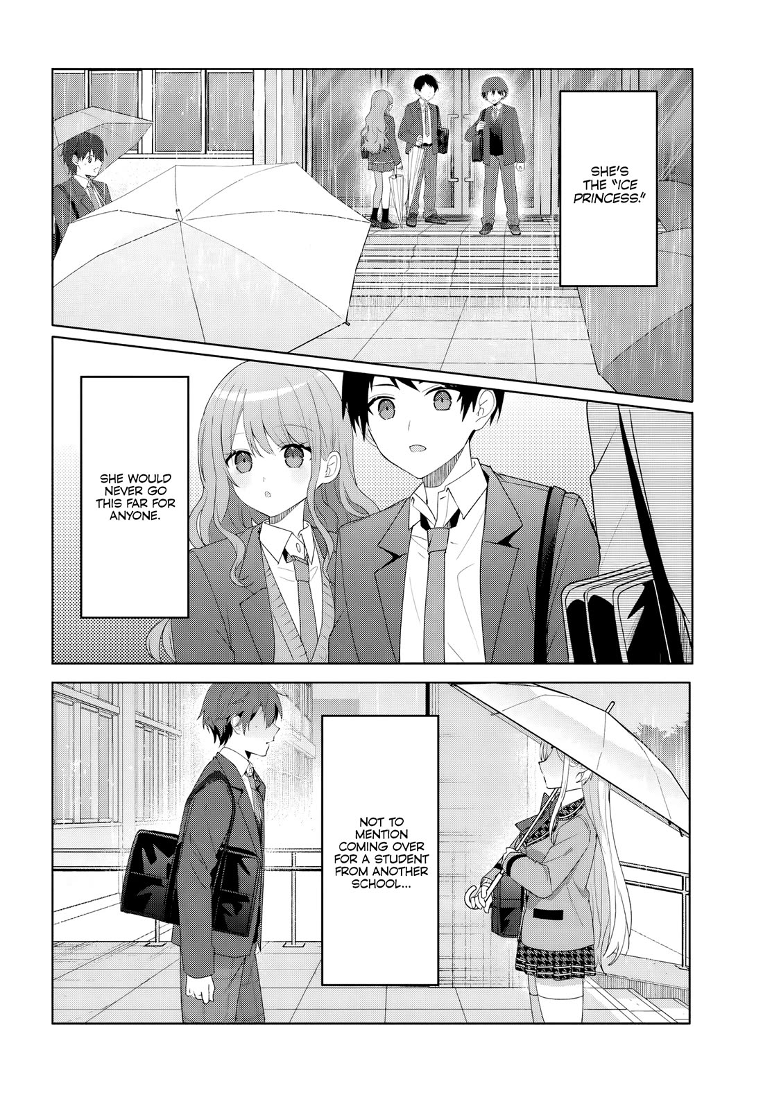 After Helping the “Ice Princess” From Another School, I Decided to Start as a Friend chapter 5 page 26