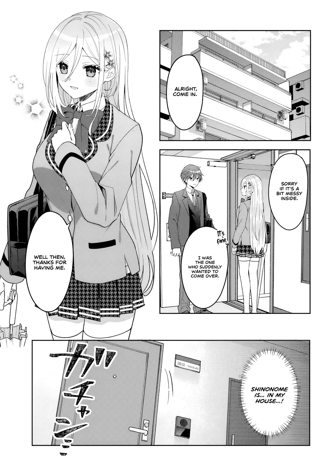 After Helping the “Ice Princess” From Another School, I Decided to Start as a Friend chapter 7 page 1