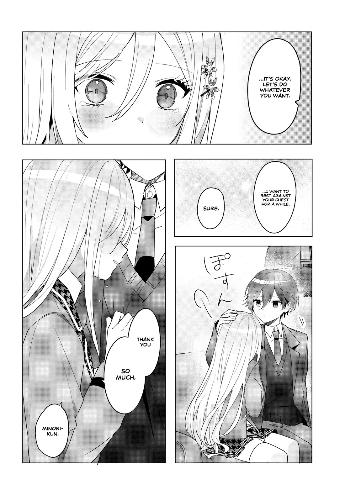 After Helping the “Ice Princess” From Another School, I Decided to Start as a Friend chapter 7 page 12