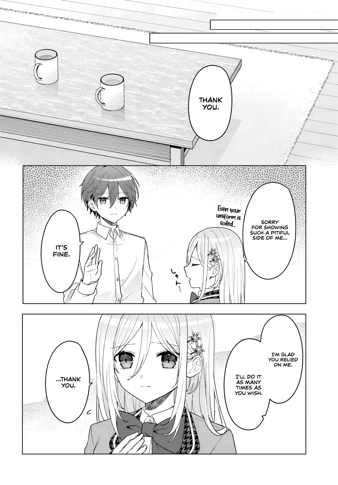 After Helping the “Ice Princess” From Another School, I Decided to Start as a Friend chapter 7 page 14
