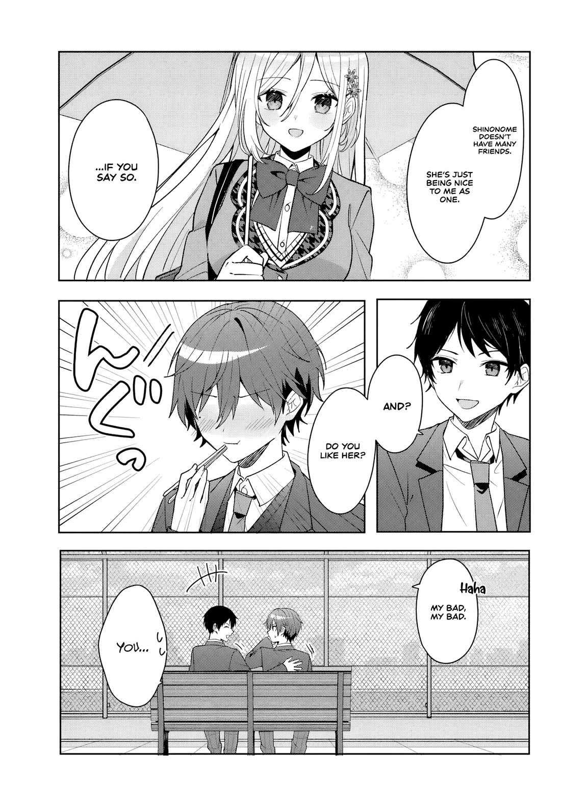 After Helping the “Ice Princess” From Another School, I Decided to Start as a Friend chapter 8 page 7