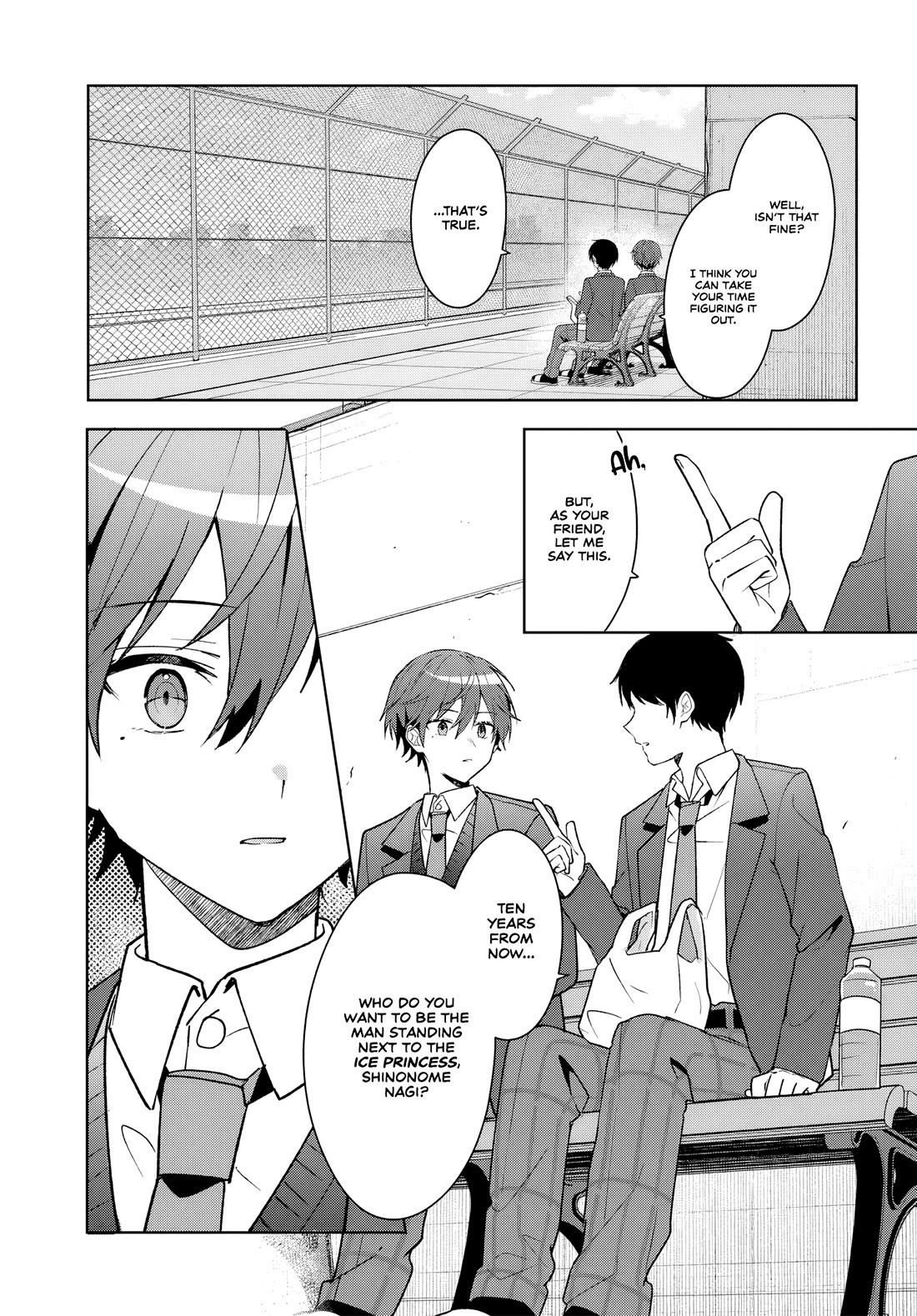 After Helping the “Ice Princess” From Another School, I Decided to Start as a Friend chapter 8 page 9