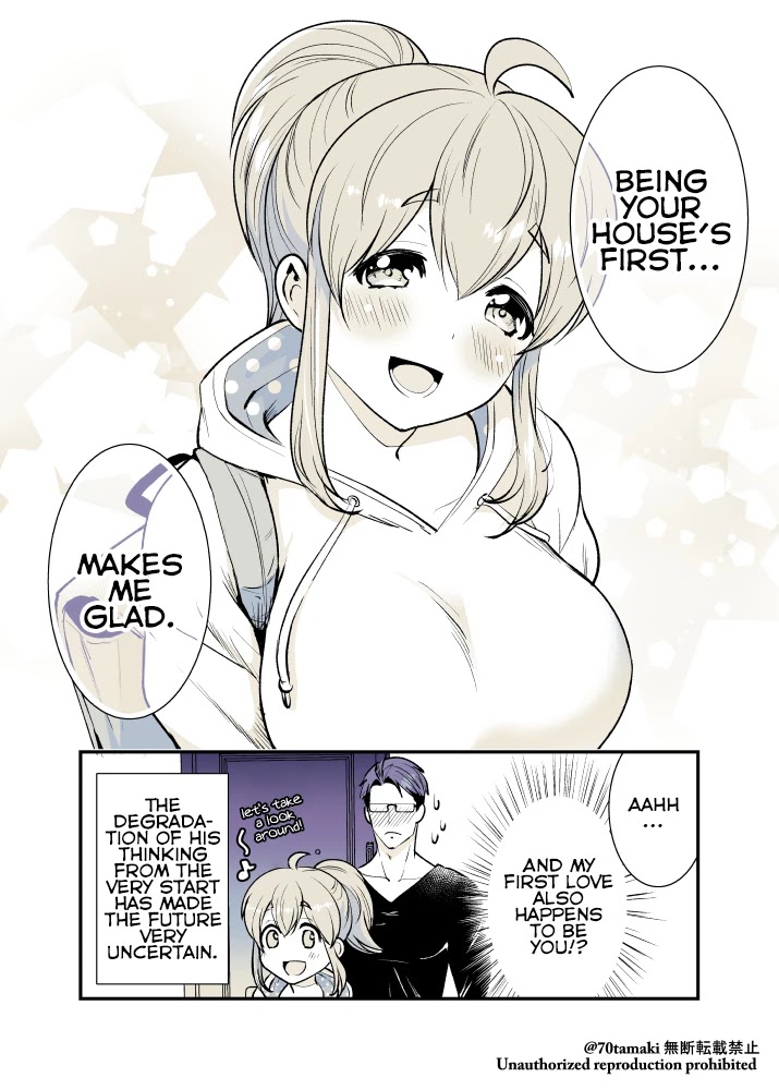 After Reuniting with my Childhood Friend, It Turned Out Both of Us had Become Tiddy Monsters chapter 14 page 5