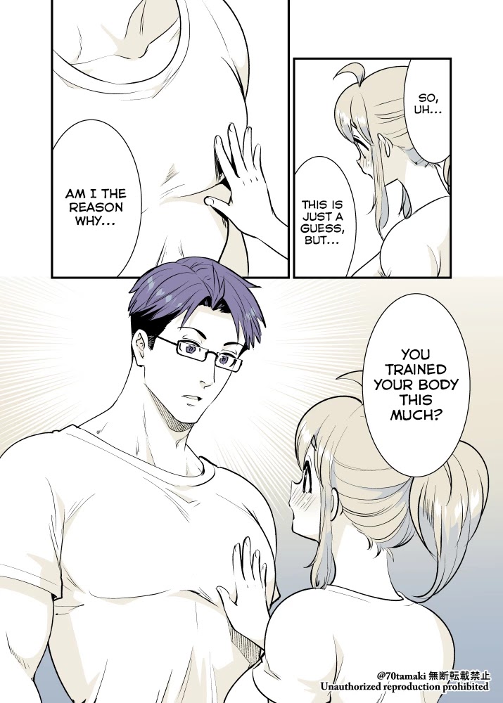 After Reuniting with my Childhood Friend, It Turned Out Both of Us had Become Tiddy Monsters chapter 18 page 7