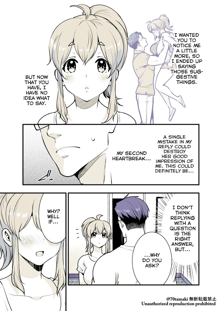 After Reuniting with my Childhood Friend, It Turned Out Both of Us had Become Tiddy Monsters chapter 19 page 2