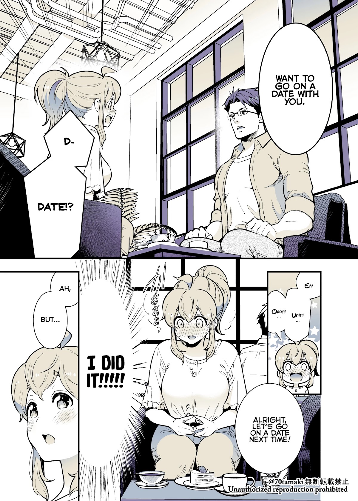 After Reuniting with my Childhood Friend, It Turned Out Both of Us had Become Tiddy Monsters chapter 33 page 3