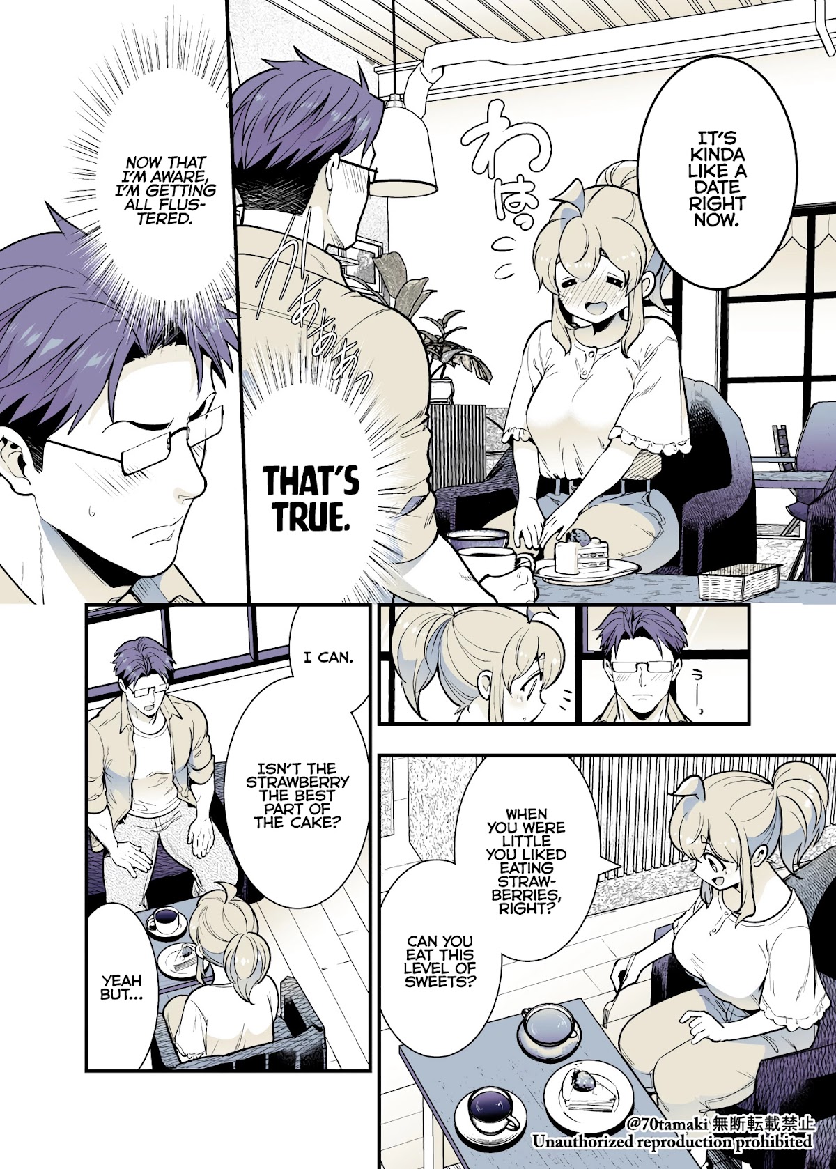 After Reuniting with my Childhood Friend, It Turned Out Both of Us had Become Tiddy Monsters chapter 33 page 4