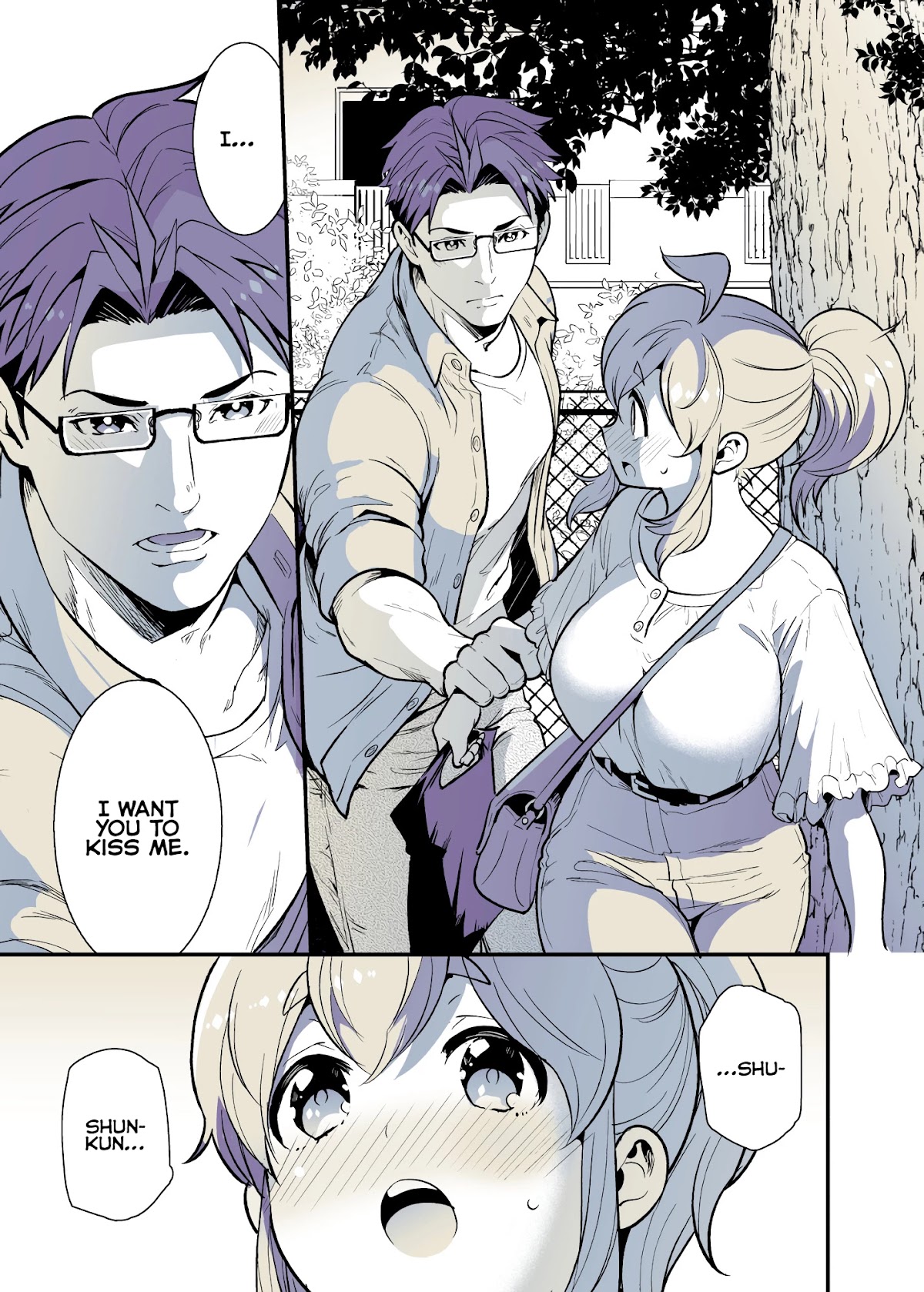 After Reuniting with my Childhood Friend, It Turned Out Both of Us had Become Tiddy Monsters chapter 35 page 1