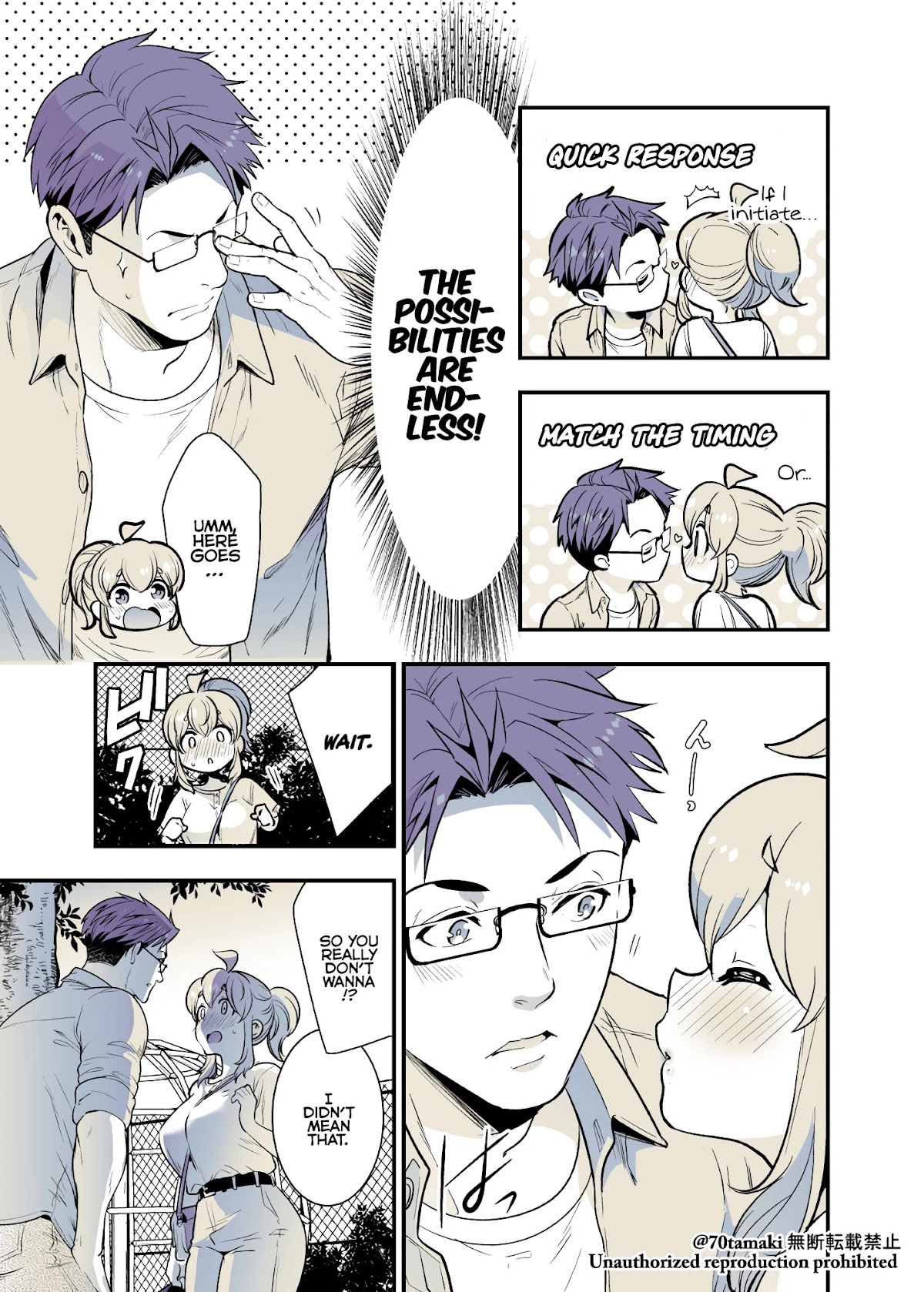 After Reuniting with my Childhood Friend, It Turned Out Both of Us had Become Tiddy Monsters chapter 35 page 3