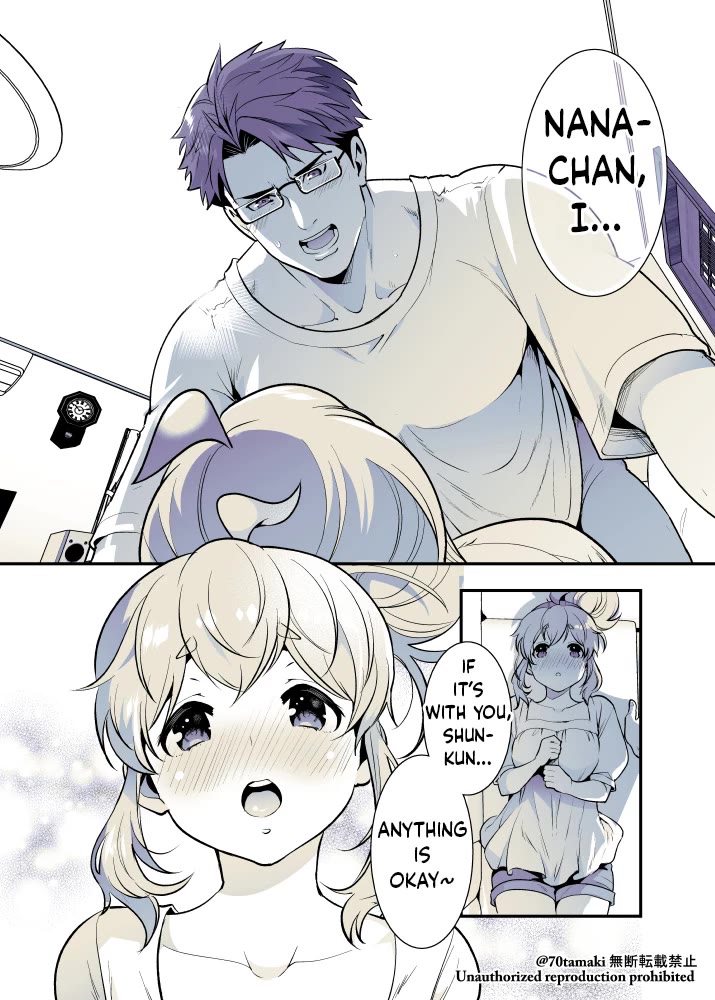 After Reuniting with my Childhood Friend, It Turned Out Both of Us had Become Tiddy Monsters chapter 58 page 8