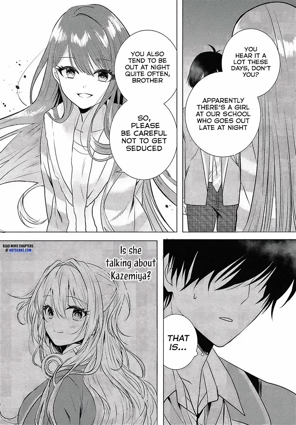 After School, at a Family Restaurant at Night, With That Girl From My Class chapter 2 page 8