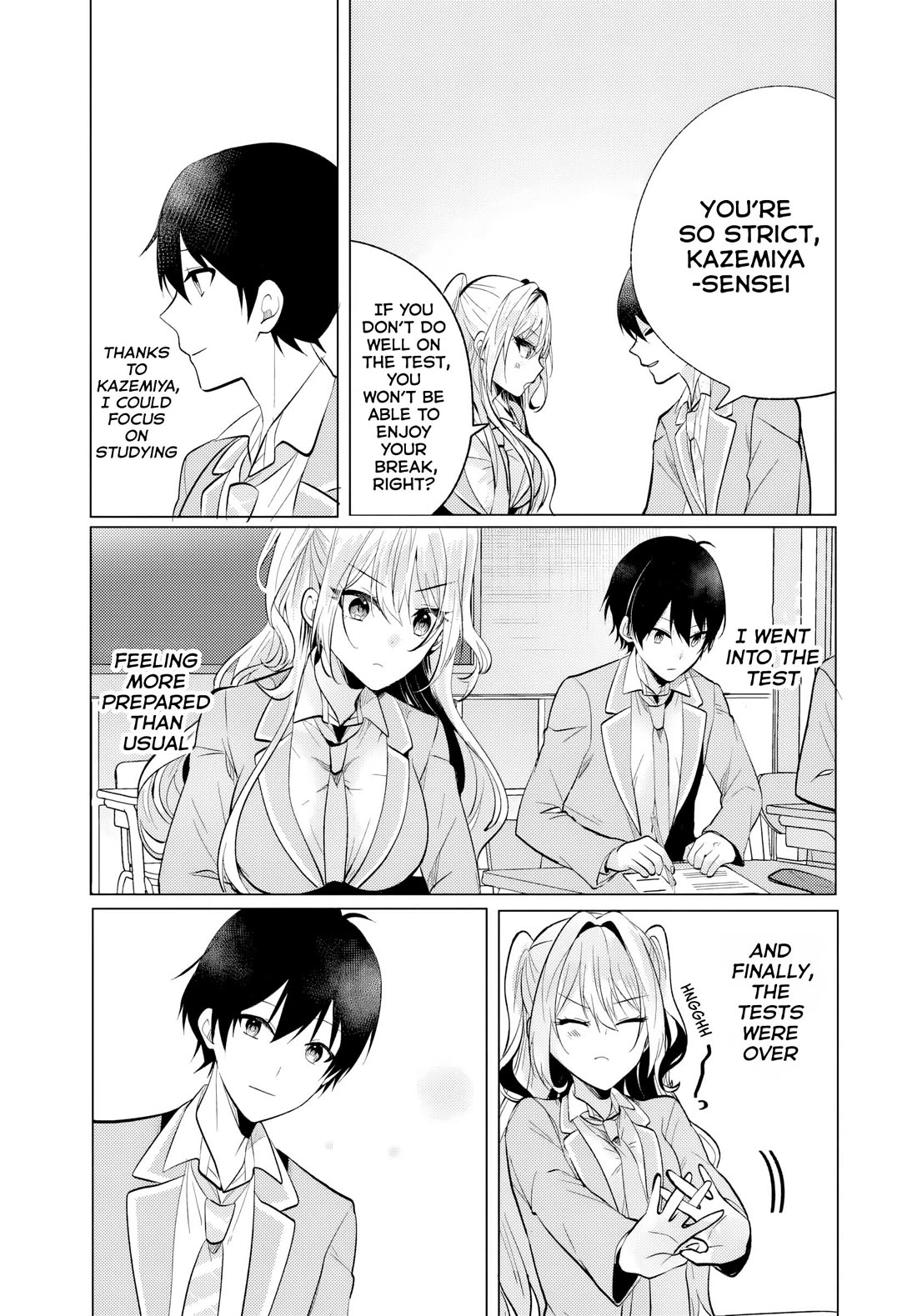 After School, at a Family Restaurant at Night, With That Girl From My Class chapter 6 page 14