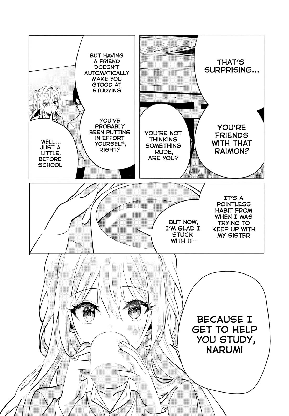 After School, at a Family Restaurant at Night, With That Girl From My Class chapter 6 page 8