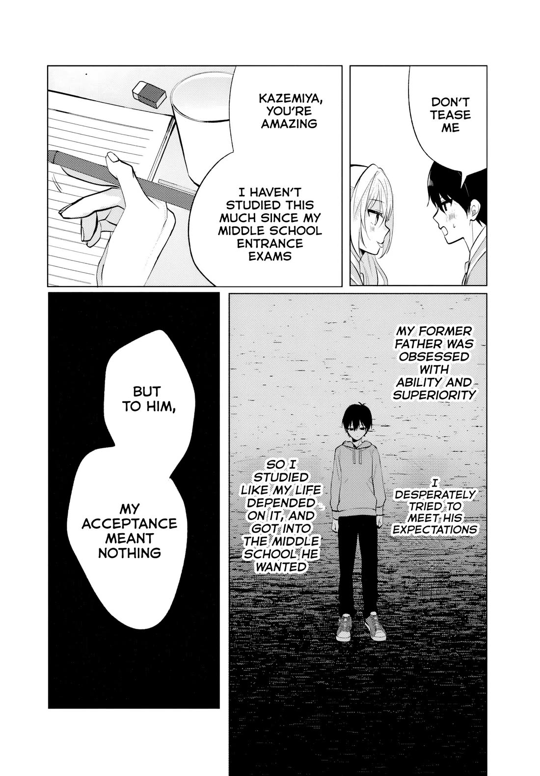 After School, at a Family Restaurant at Night, With That Girl From My Class chapter 6 page 9