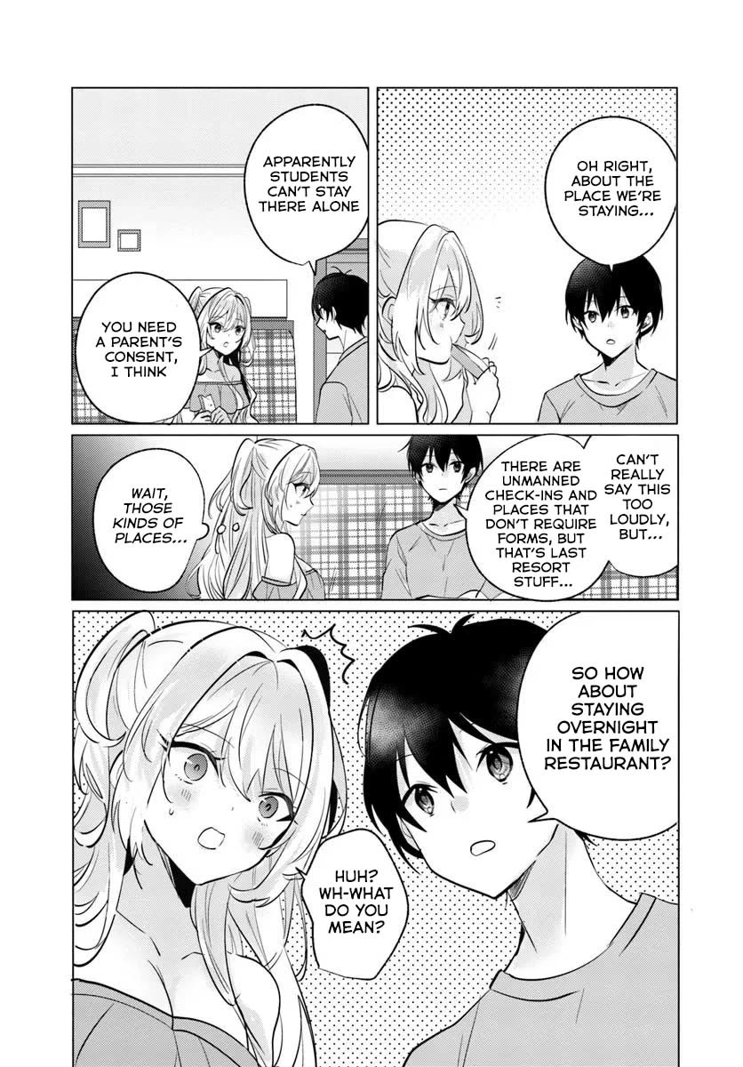 After School, at a Family Restaurant at Night, With That Girl From My Class chapter 8 page 8