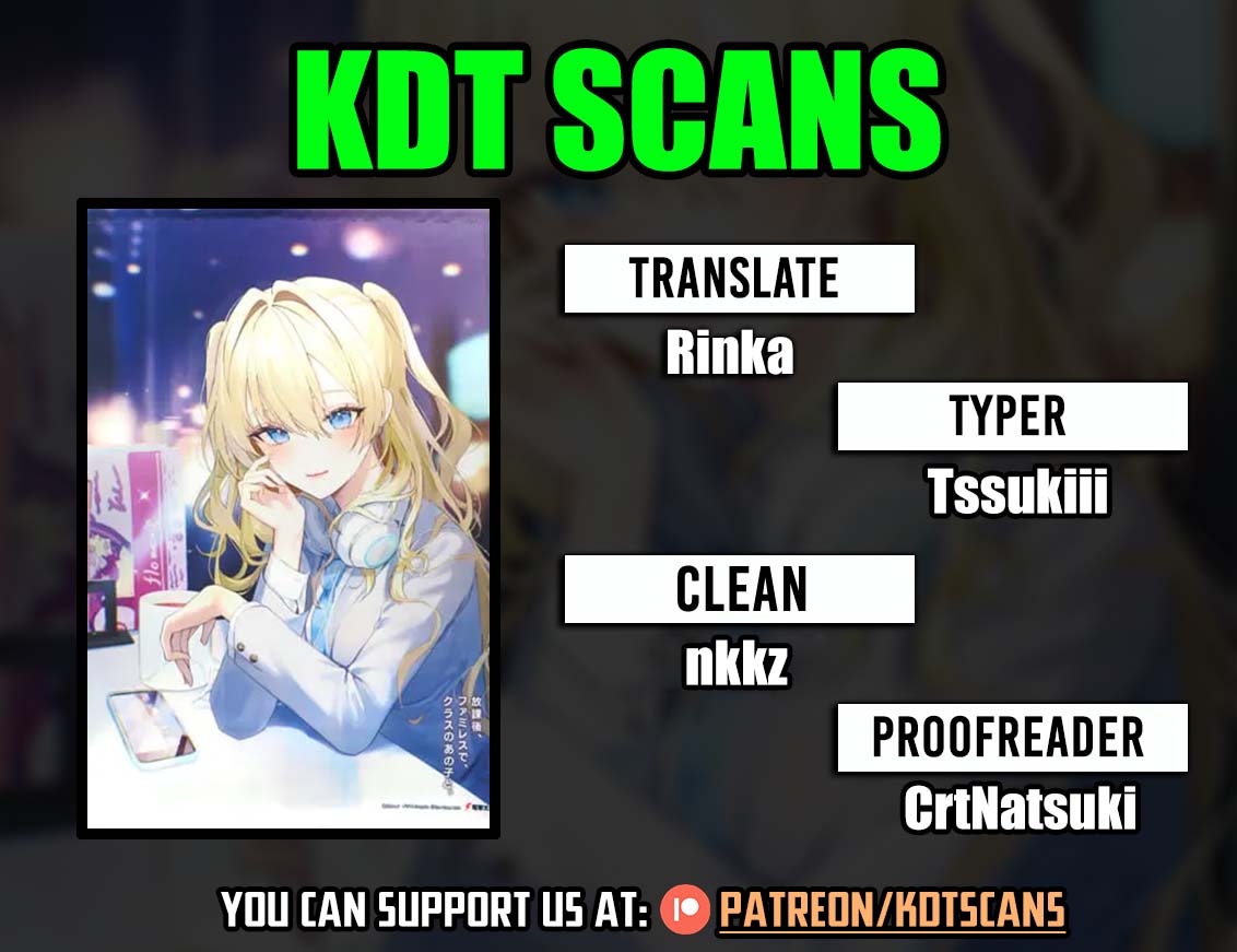 After School, at a Family Restaurant at Night, With That Girl From My Class chapter 9 page 1