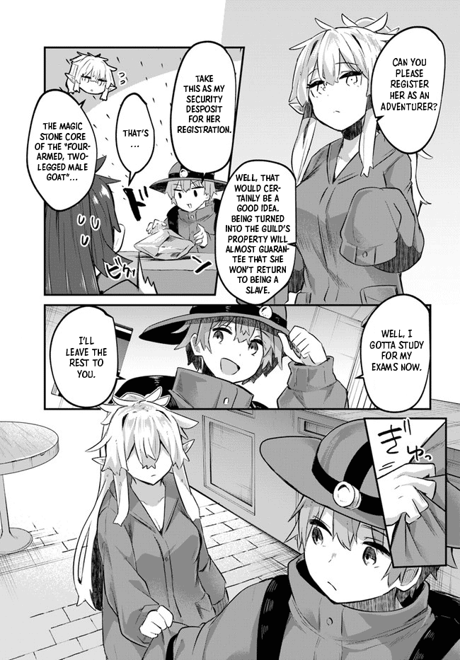 After School Labyrinth Adventurer ~I'm Now Able to Go Back and Forth Between Japan and Another World, and I'll Work Hard to Level Up~ chapter 1 page 38