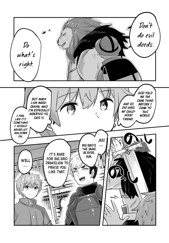 After School Labyrinth Adventurer ~I'm Now Able to Go Back and Forth Between Japan and Another World, and I'll Work Hard to Level Up~ chapter 2 page 23