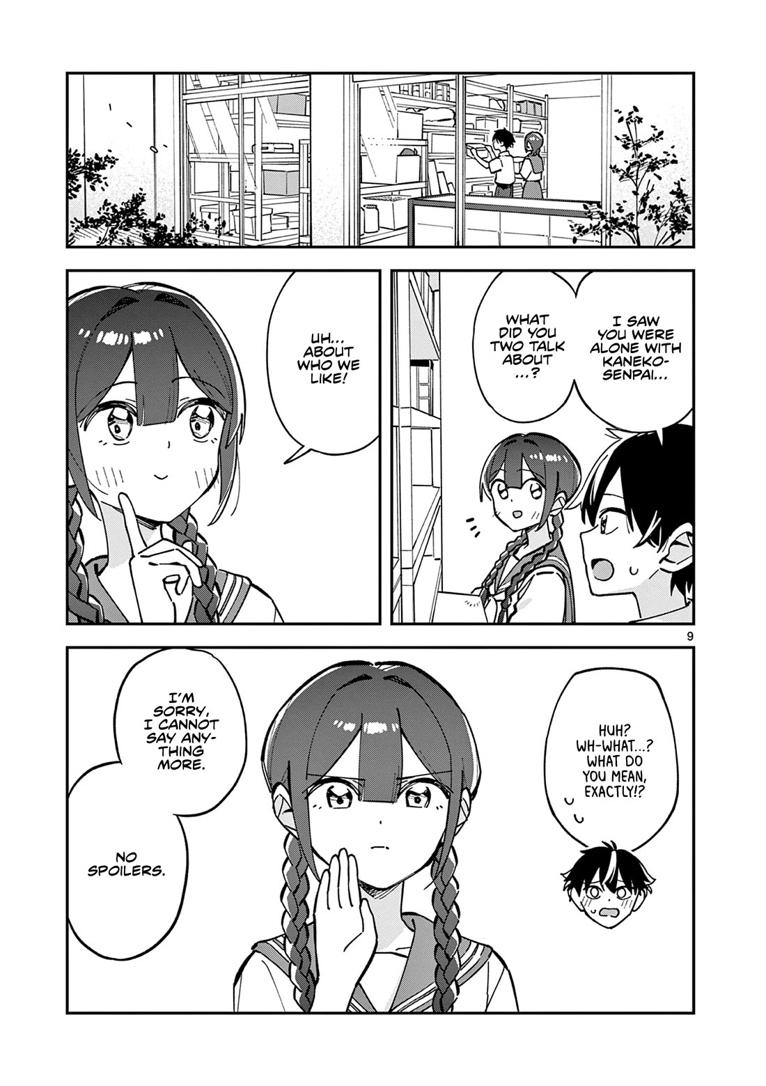 After School, We Wander in Space chapter 36 page 9