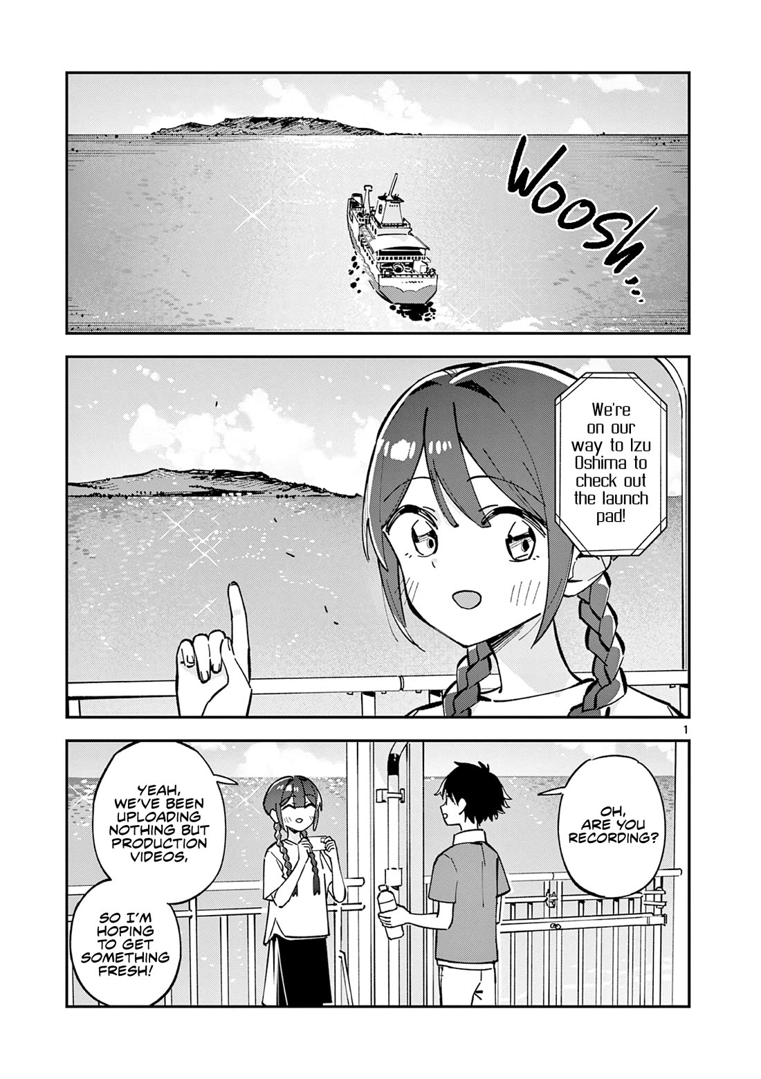 After School, We Wander in Space chapter 38 page 1