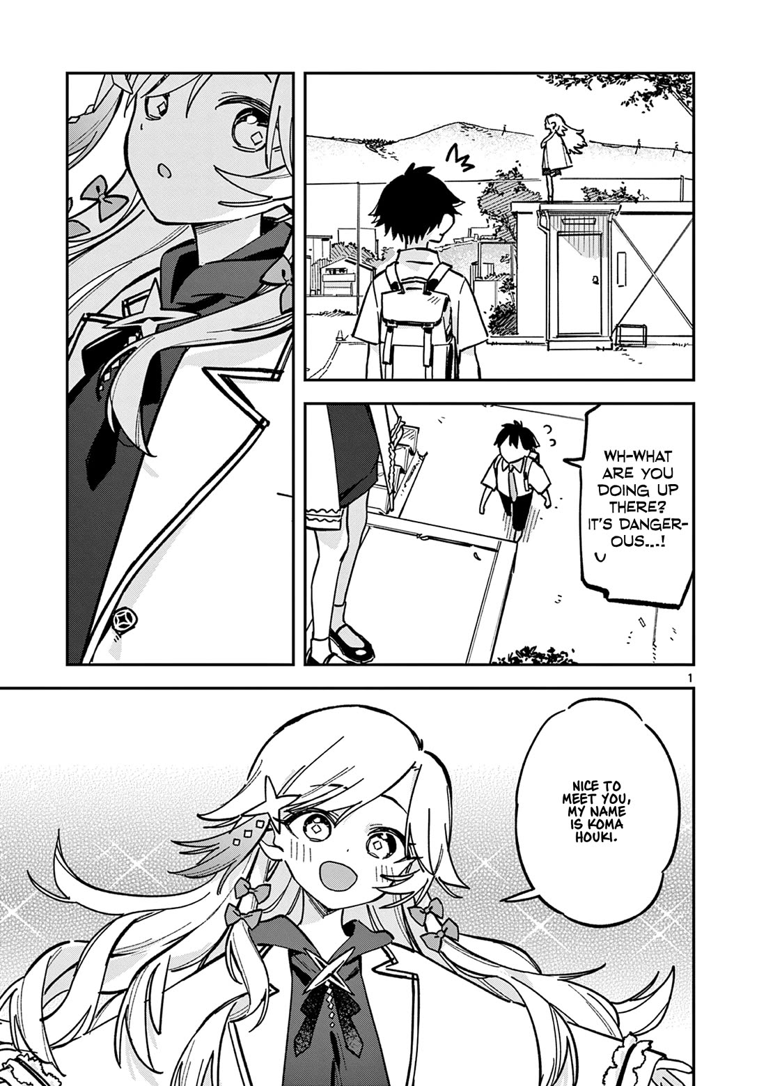 After School, We Wander in Space chapter 44 page 1